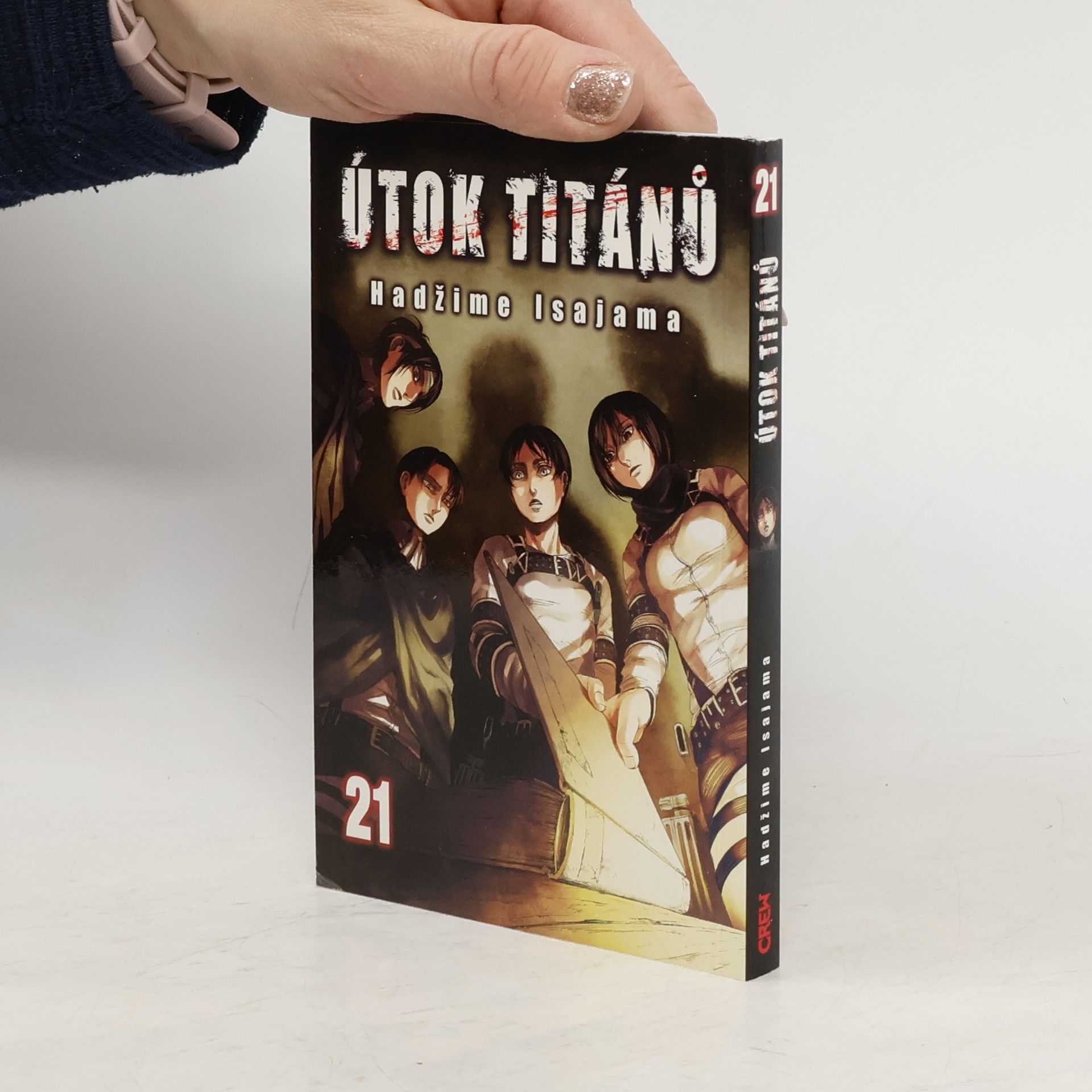 Hajime Isayama Útok titánů 21