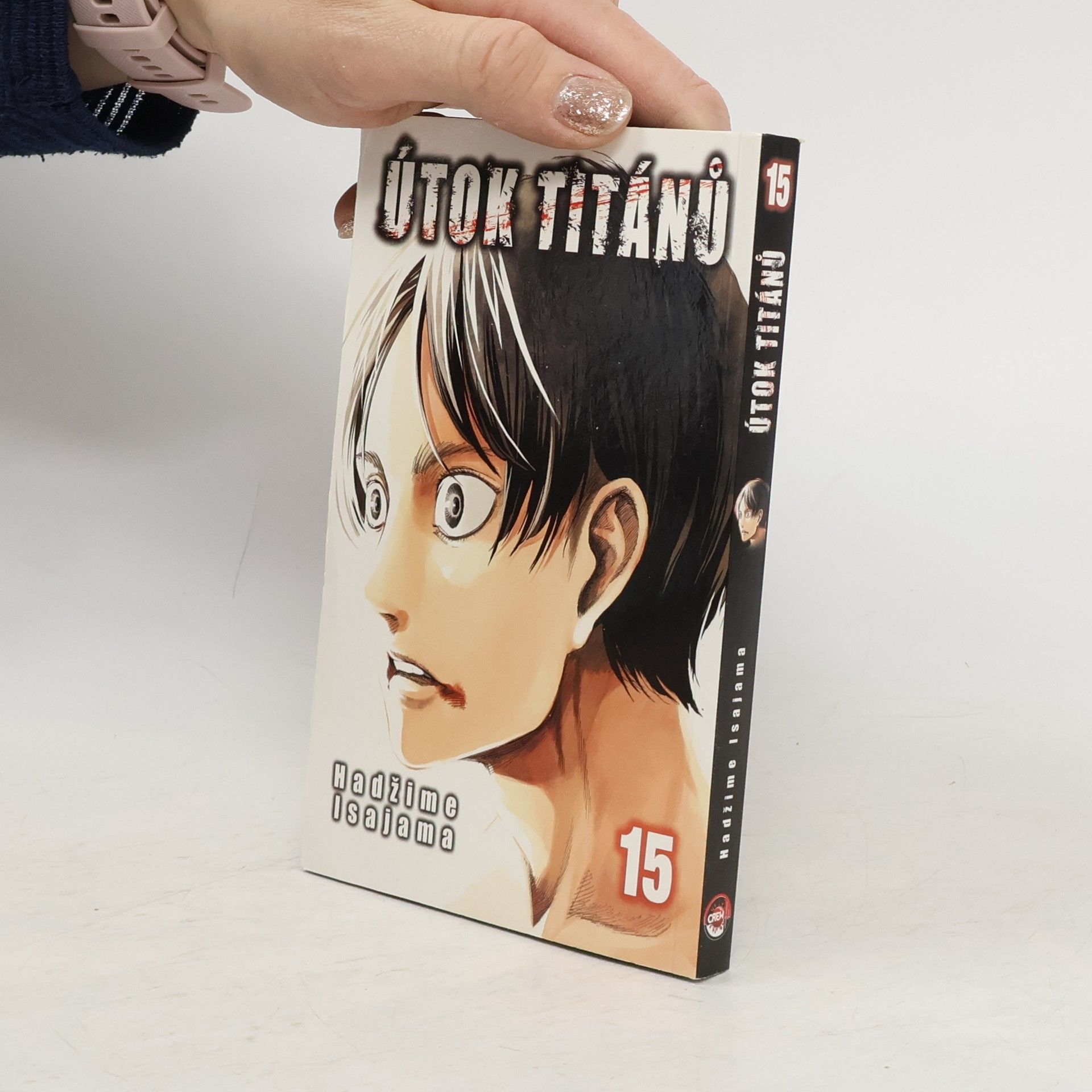 Hajime Isayama Útok titánů 15