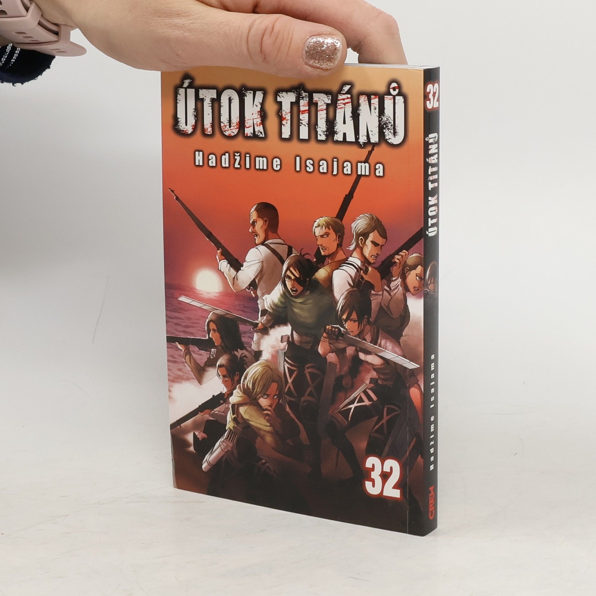 Hajime Isayama Útok titánů. 32