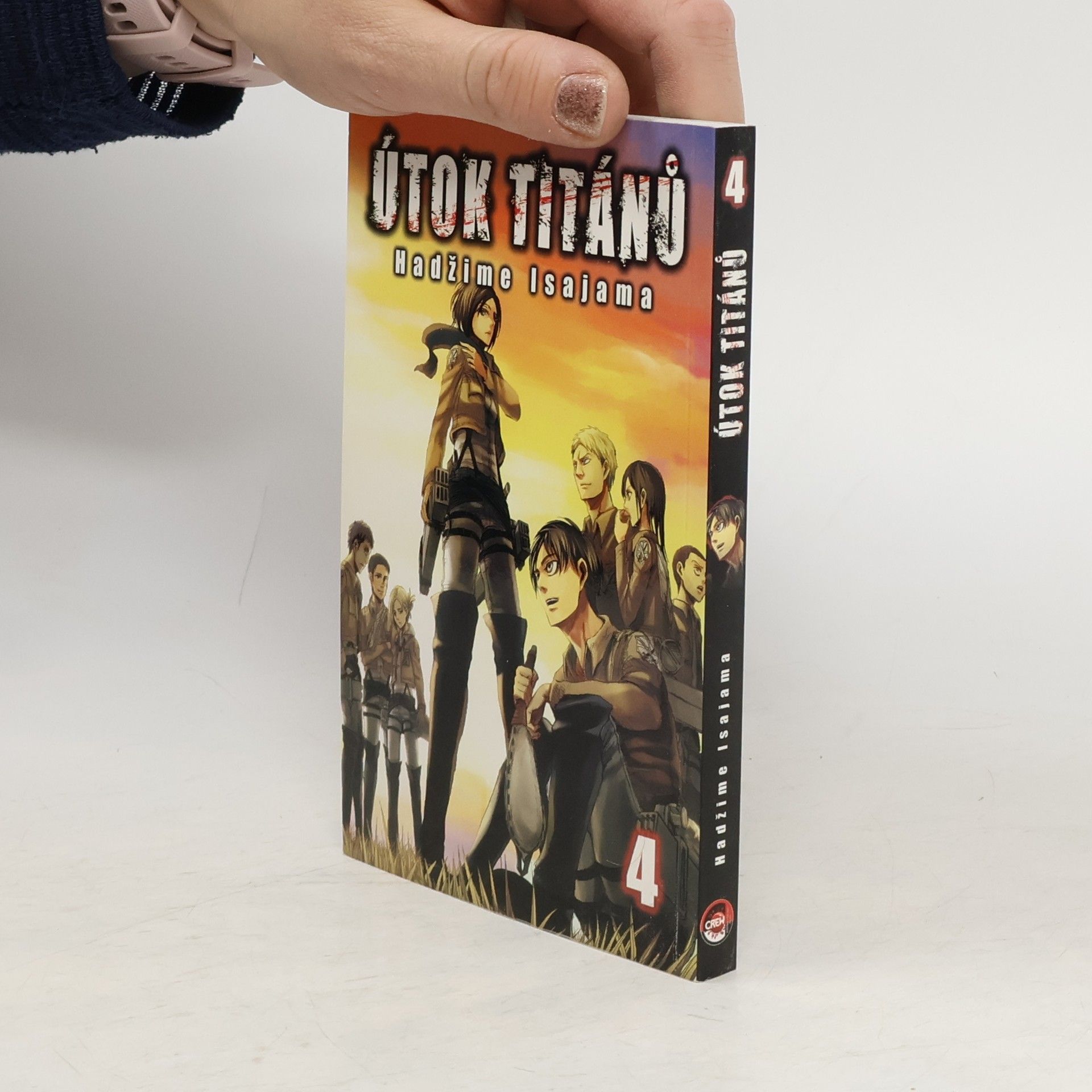 Hajime Isayama Útok titánů. 4