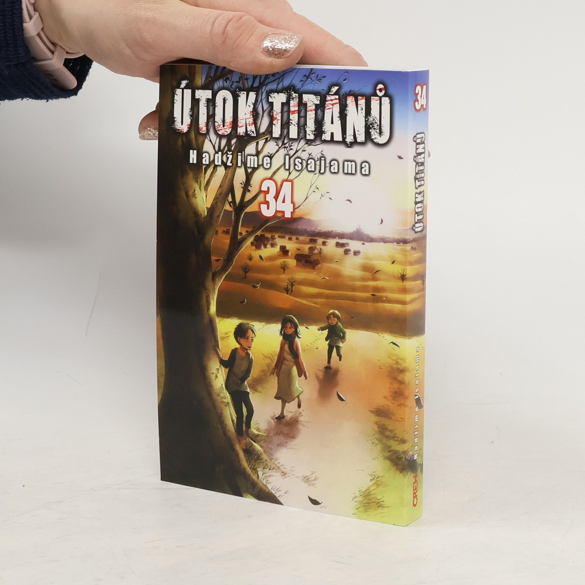Hajime Isayama Útok titánů. 34
