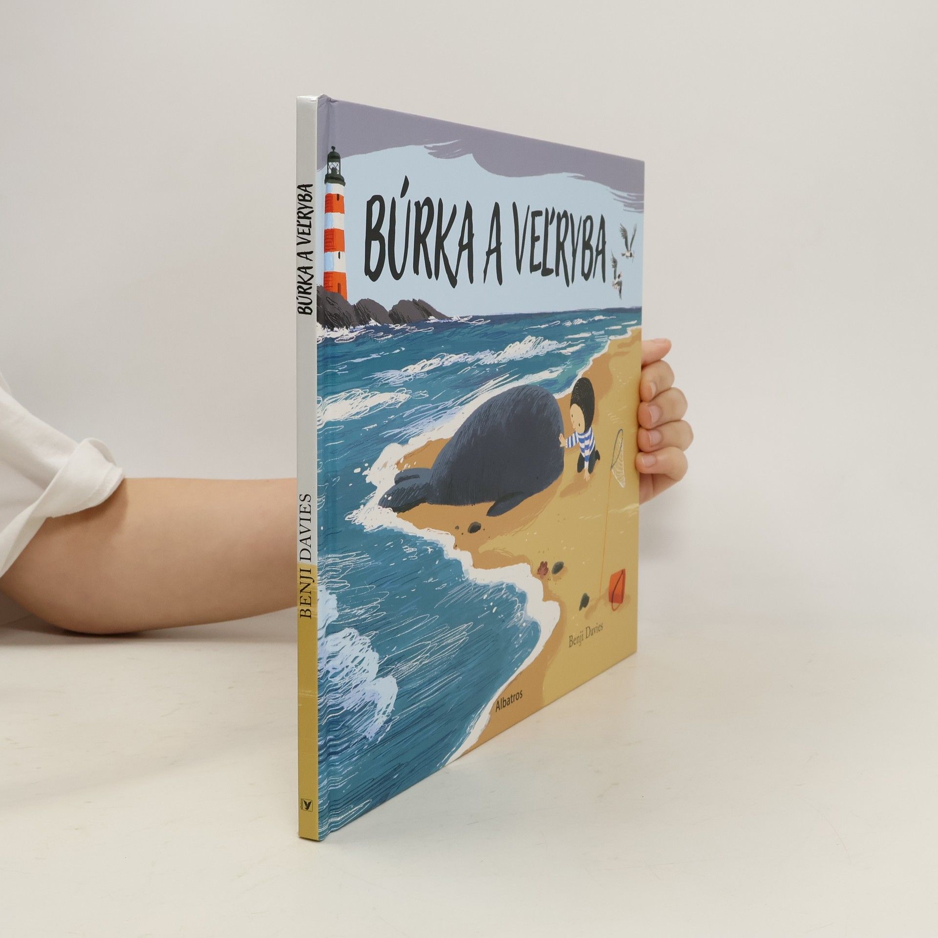 Benji Davies Búrka a veľryba