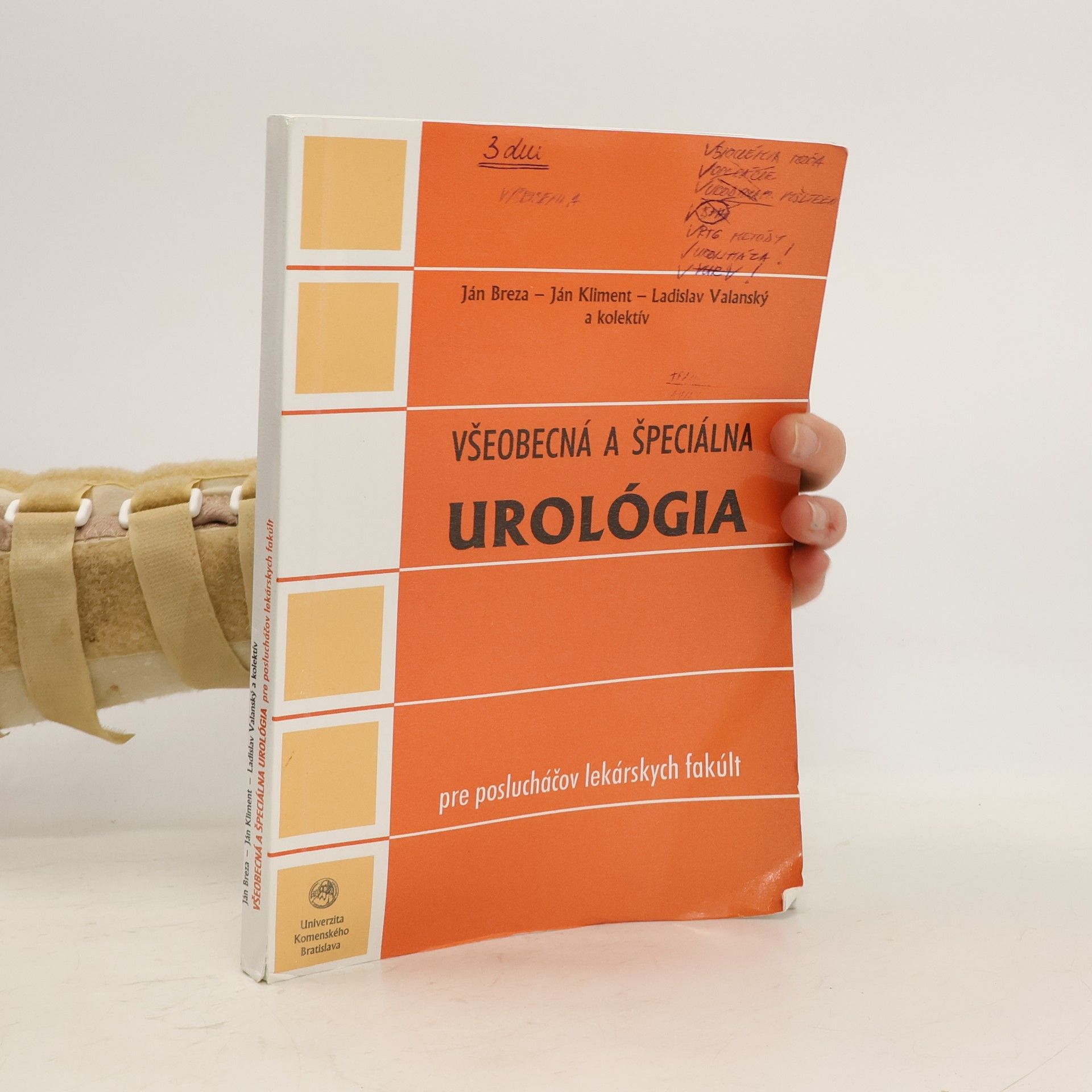 kolektiv Všeobecná a špeciálna urológia pre poslucháčov lekárskych fakúlt