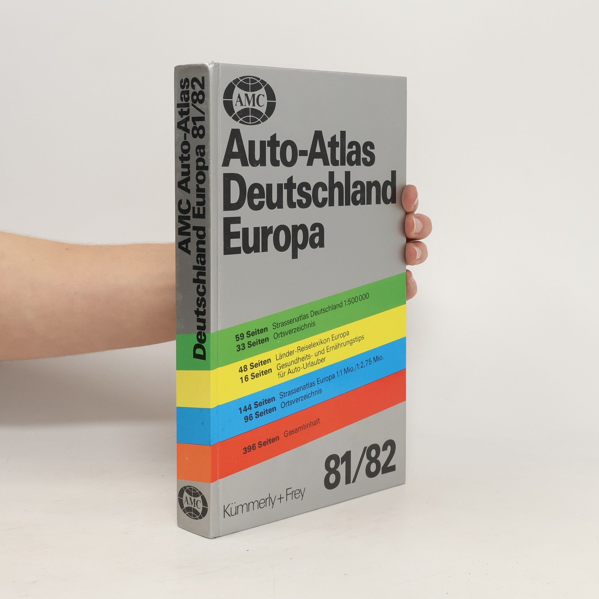 Autorenkollektiv Auto-Atlas Deutschland Europa 81/82