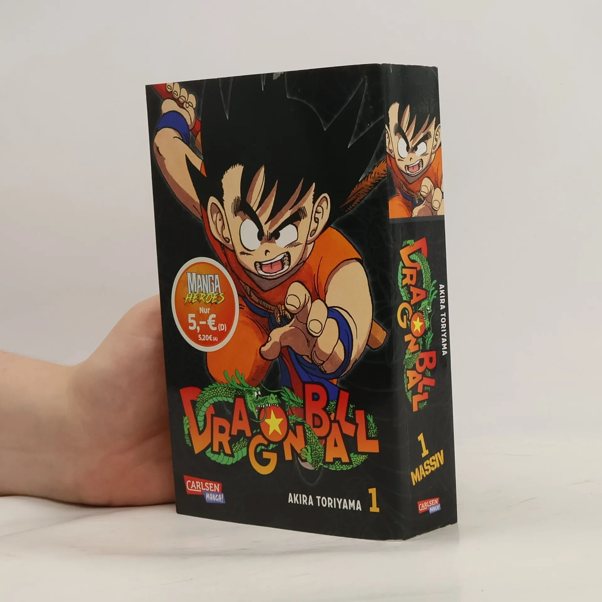 Dragon Ball Massiv 1 (3in1): Das Geheimnis der Drachenkugeln. Der Meister des Kamehame-Ha. Kamesennins Kampfschule | Book | Paperback | Akira Toriyama