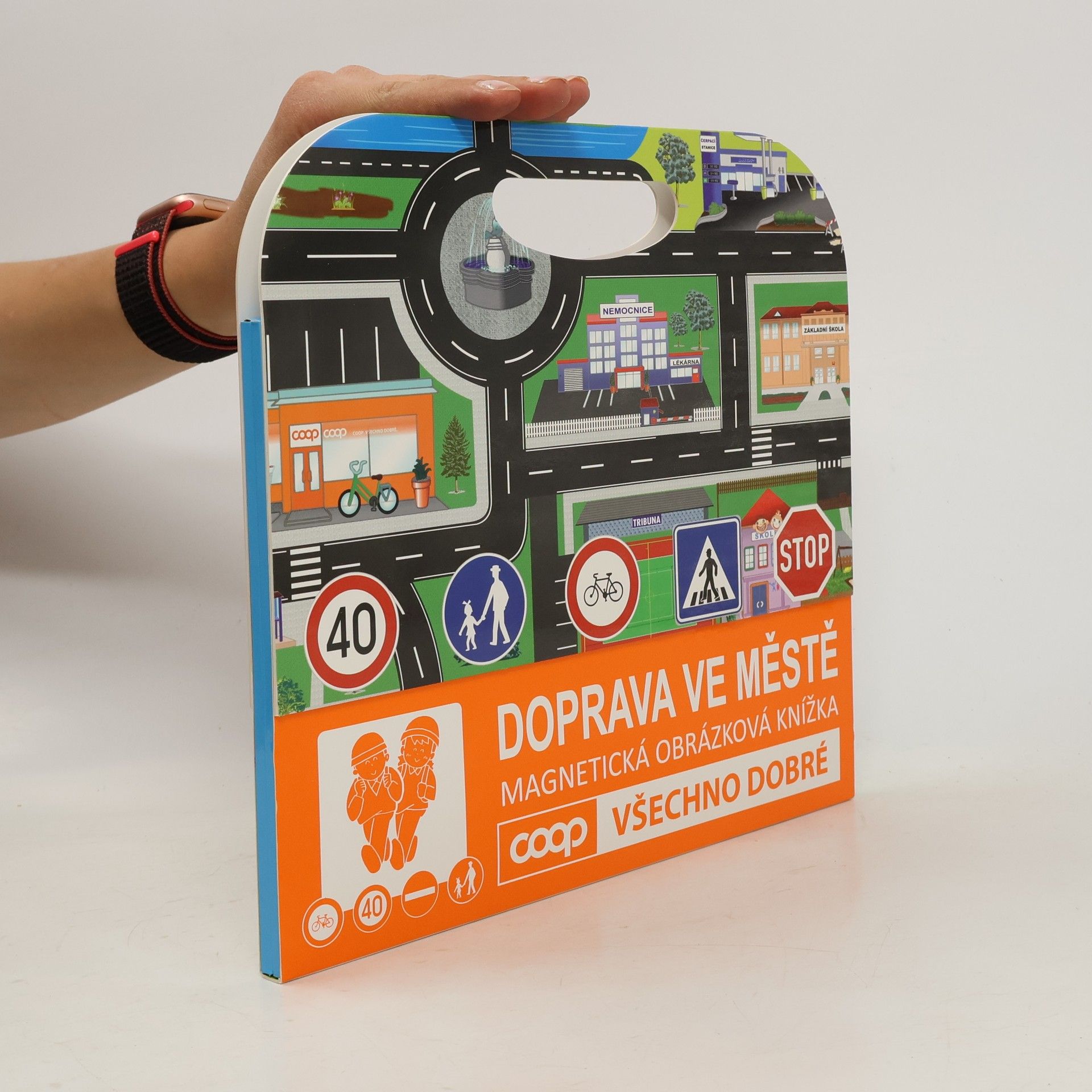 kolektiv Doprava ve městě: magnetická obrázková knížka