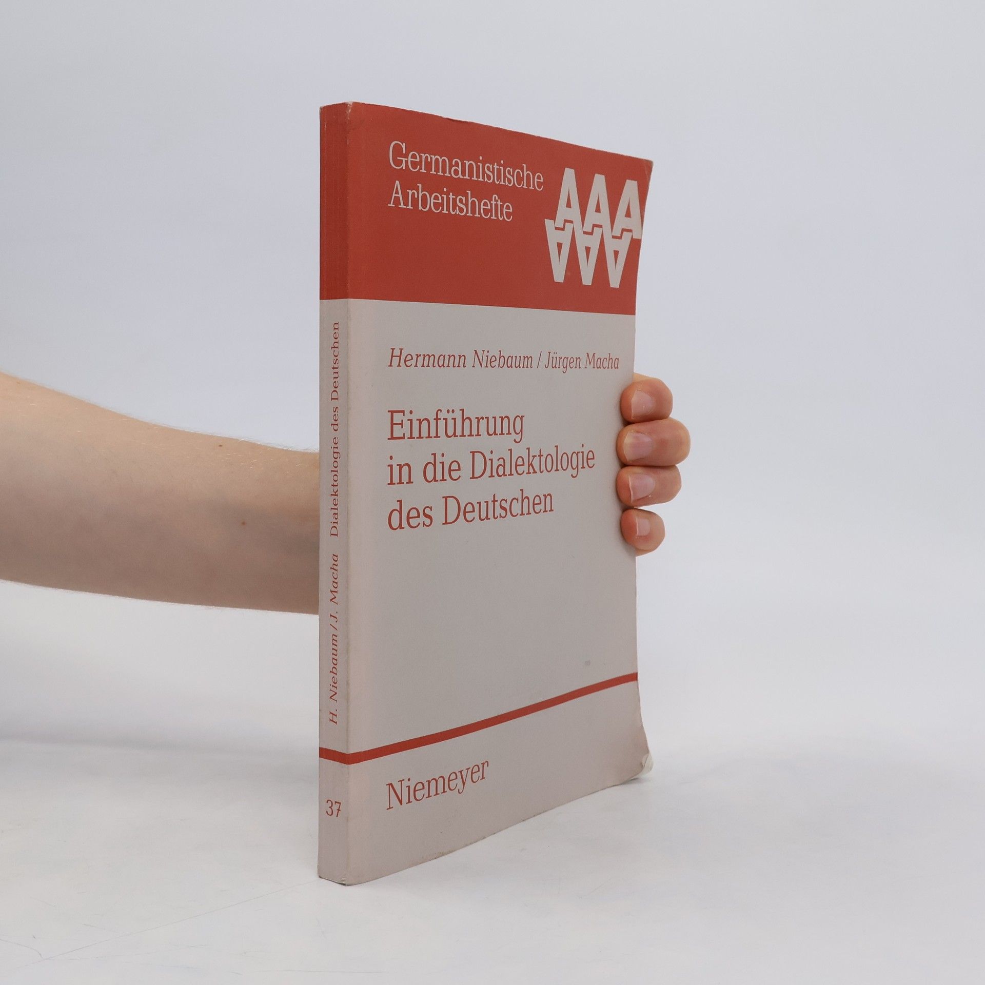 Hermann Niebaum Einführung in die Dialektologie des Deutschen