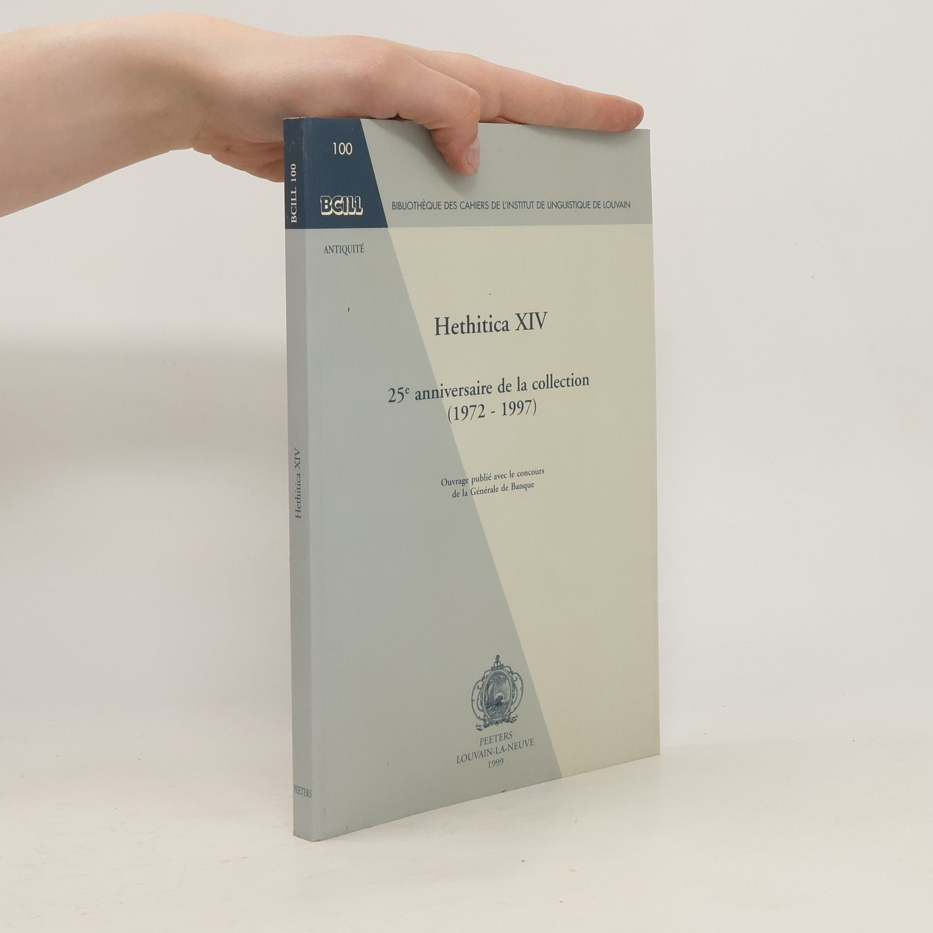 Collectif d'auteurs Hethitica XIV. 25 anniversarie de la collection