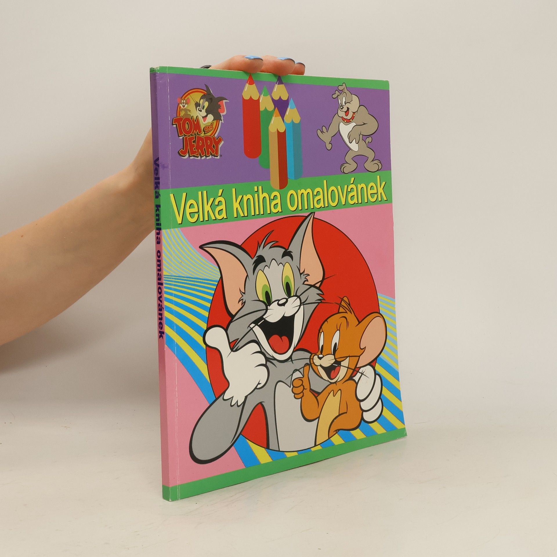 kolektiv Velká kniha omalovánek Tom and Jerry
