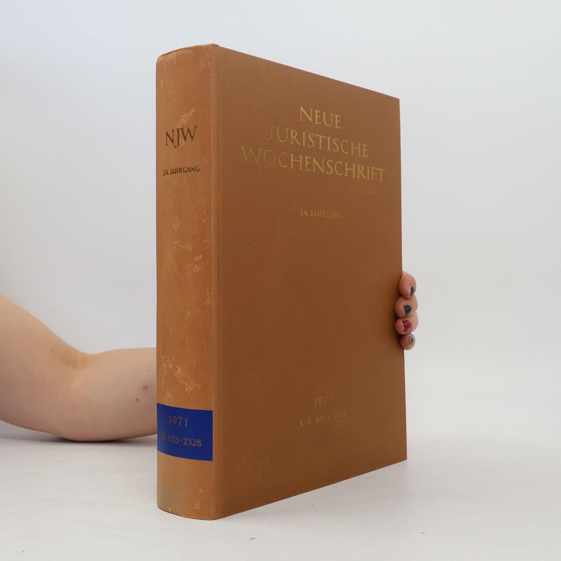 Collectif d'auteurs Neue Juristische wochenschrift