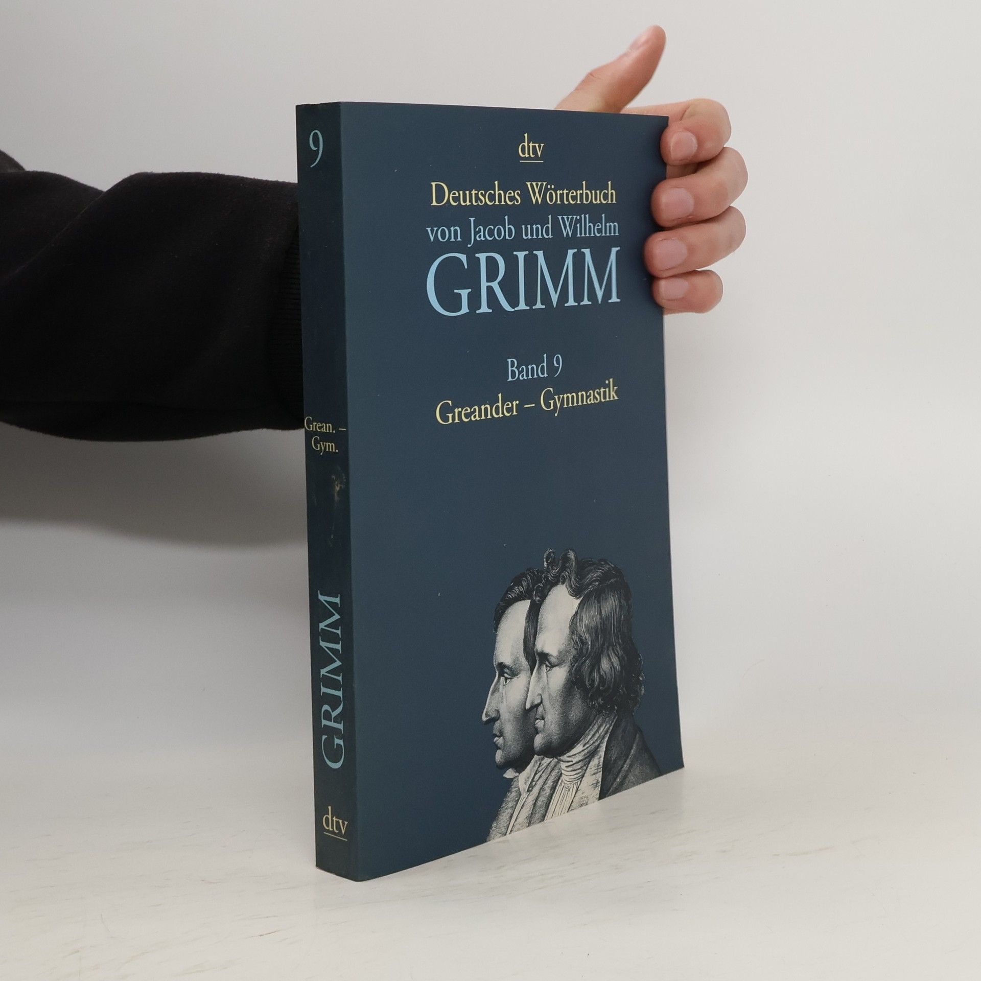 Jacob Grimm Deutsches Wörterbuch, Band 9, Greander-Gymnastik