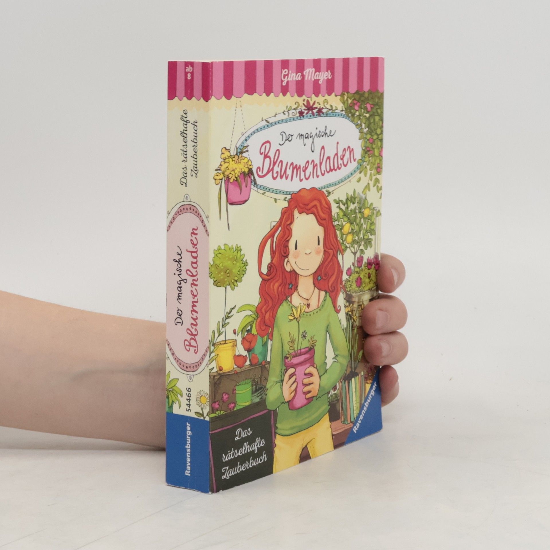 Gina Mayer Der magische Blumenladen - das rätselhafte Zauberbuch