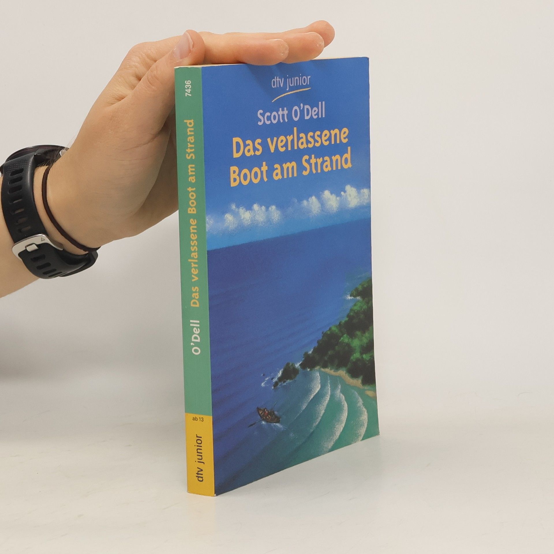 Scott O’Dell Das verlassene Boot am Strand