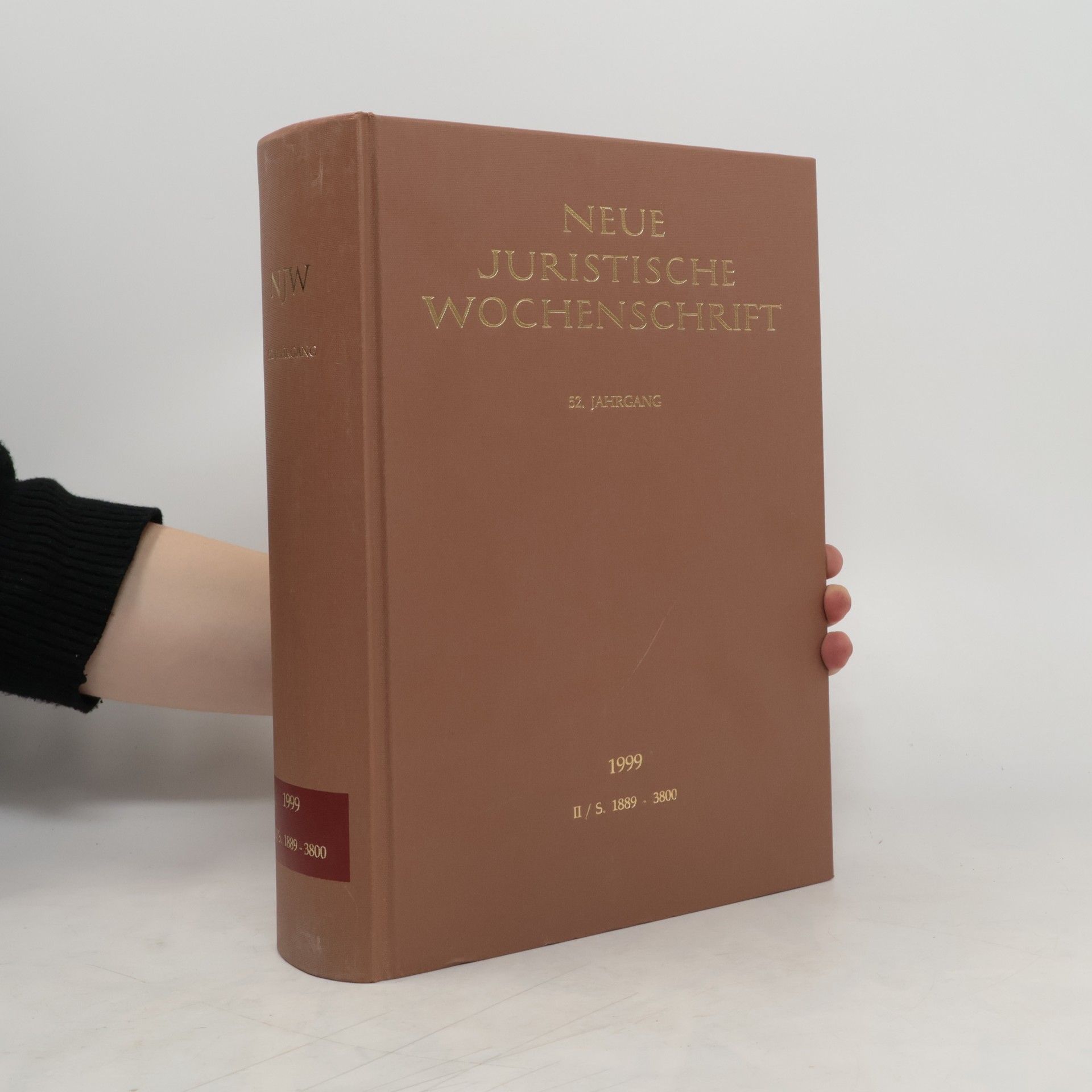 Collectif d'auteurs Neue Juristische Wochenschrift