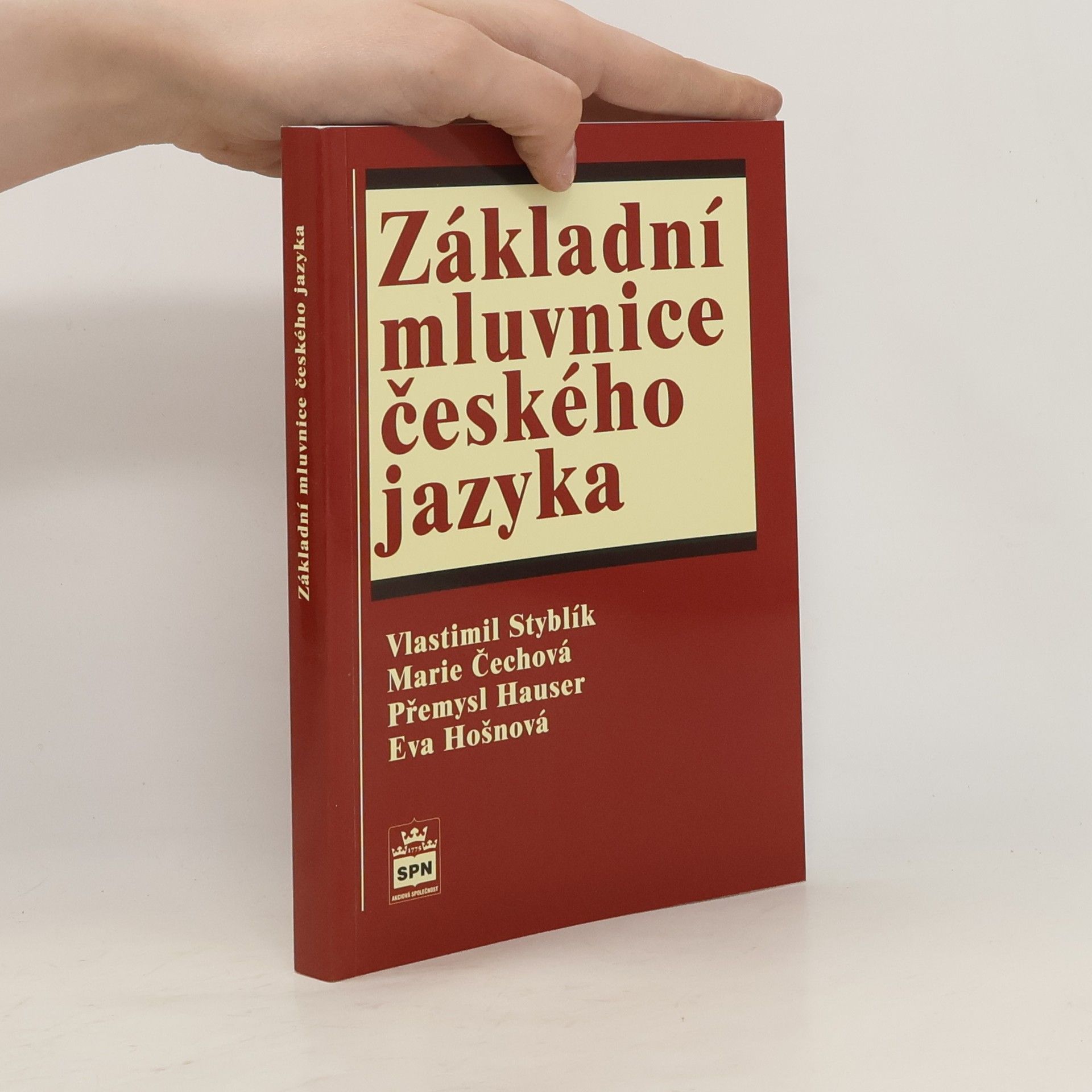 Vlastimil Styblík Základní mluvnice českého jazyka