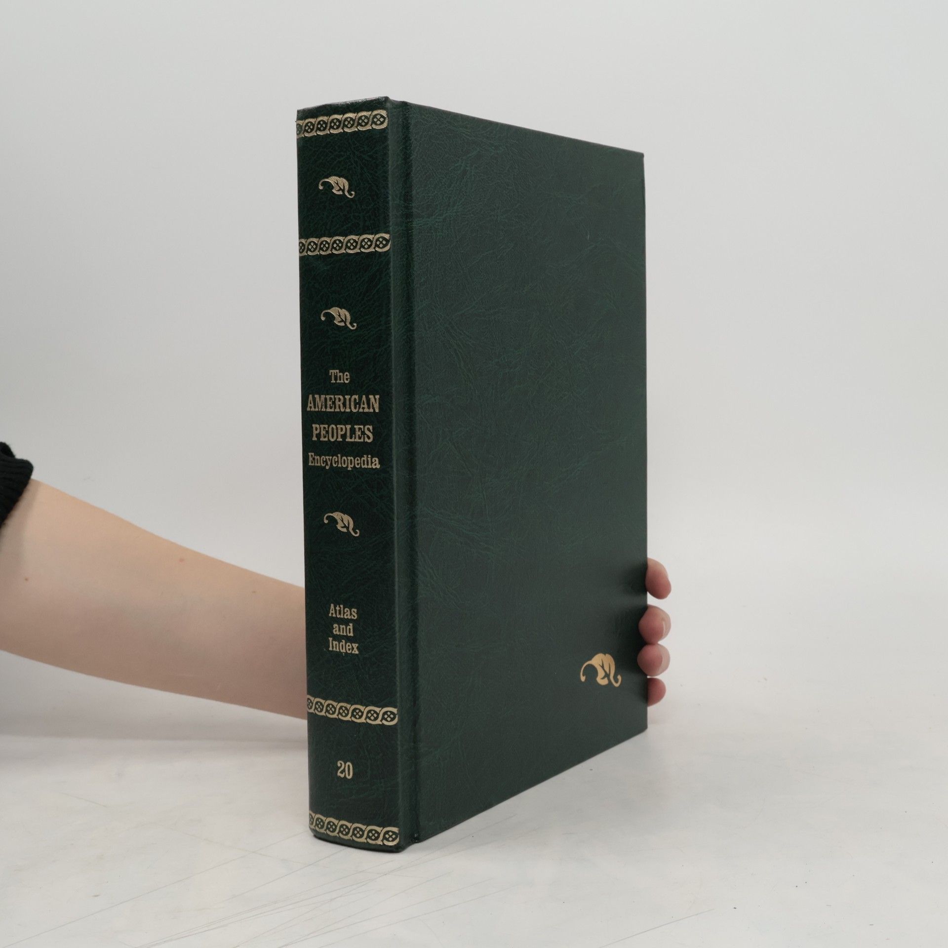 kolektiv The American Peoples Encyclopedia. Atlas and Index. 20