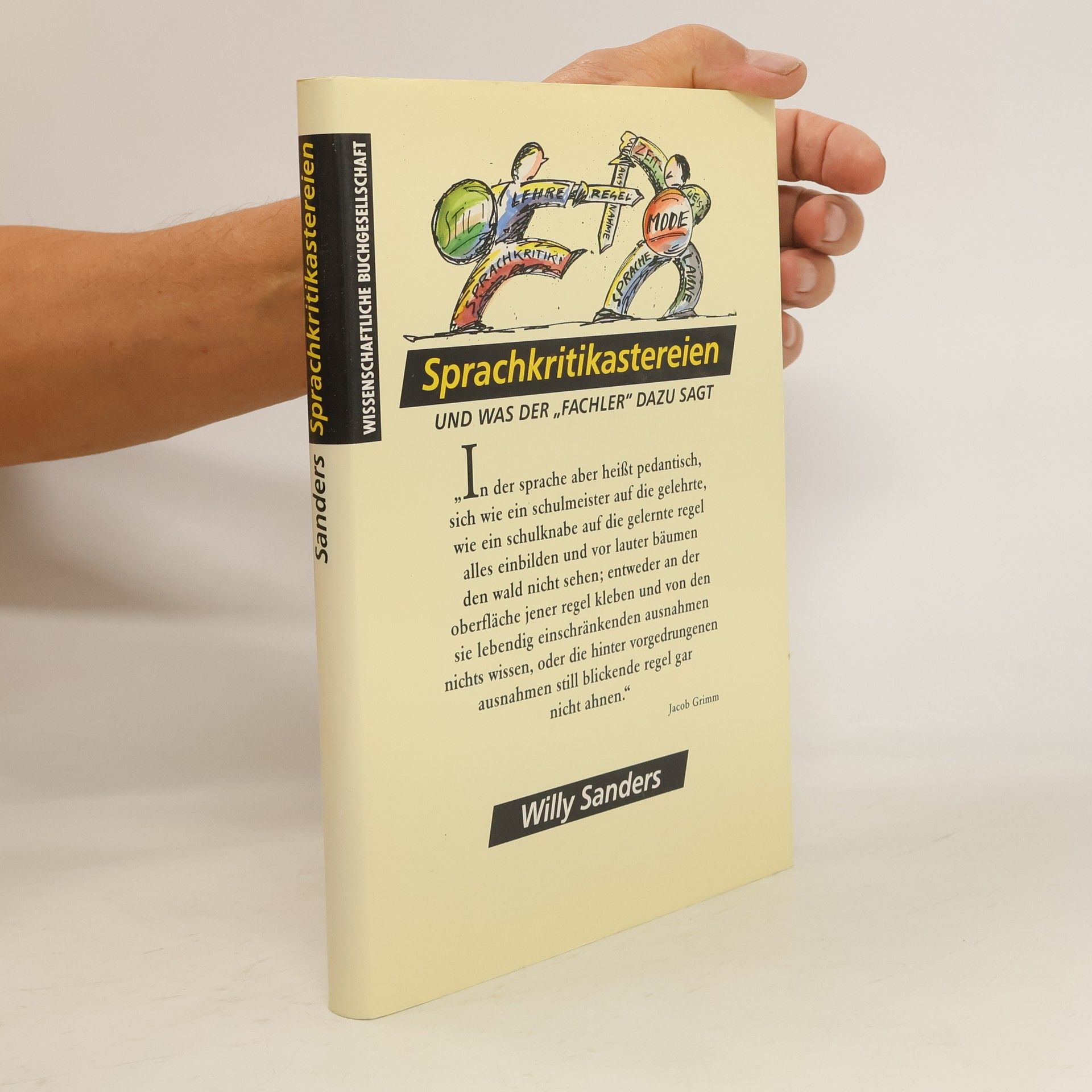 Willy Sanders Sprachkritikastereien