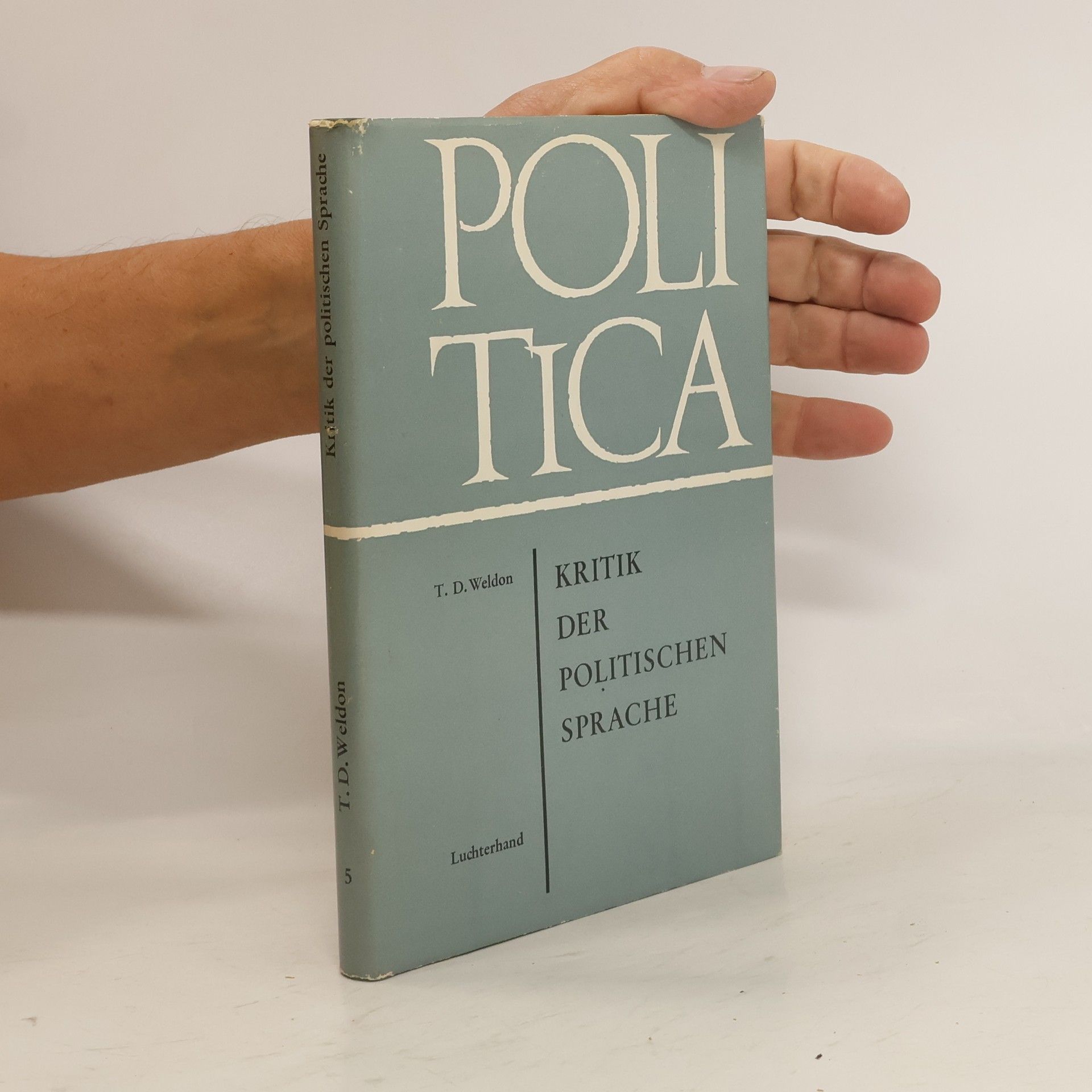T.D. Weldon Politica 5