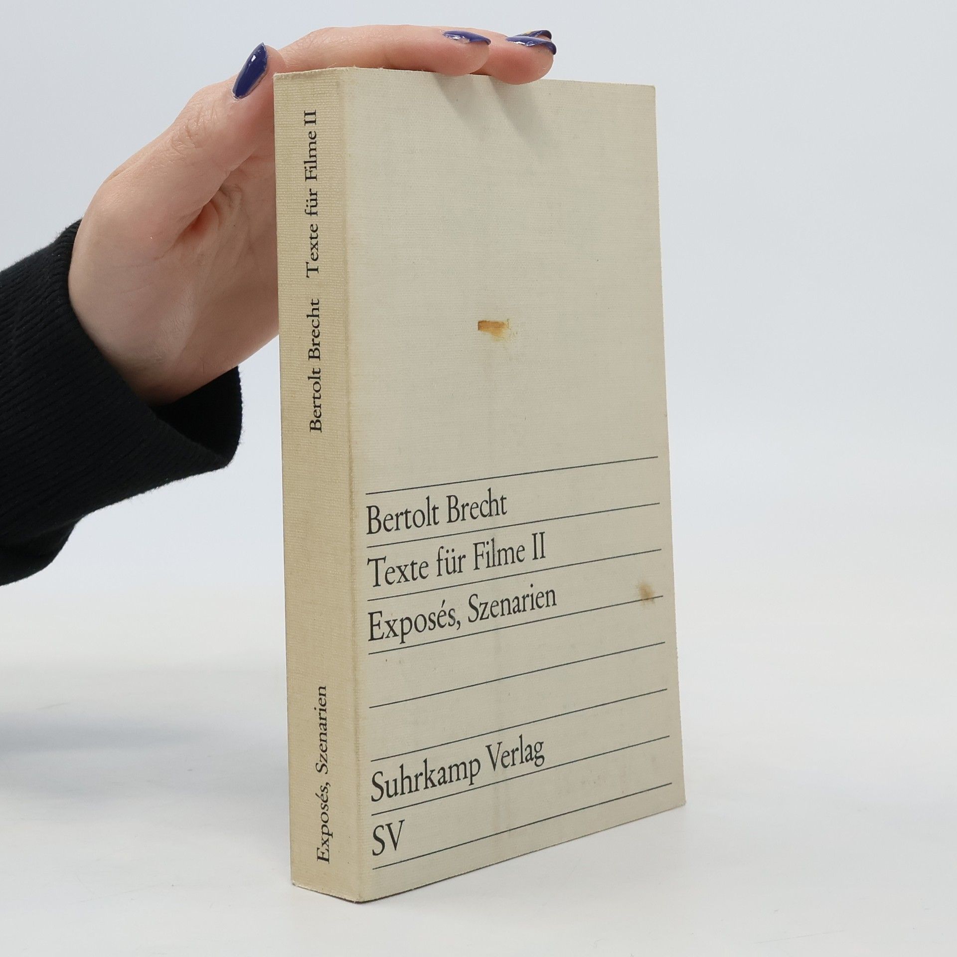 Bertolt Brecht Texte für Filme II. Exposés, Szenarien