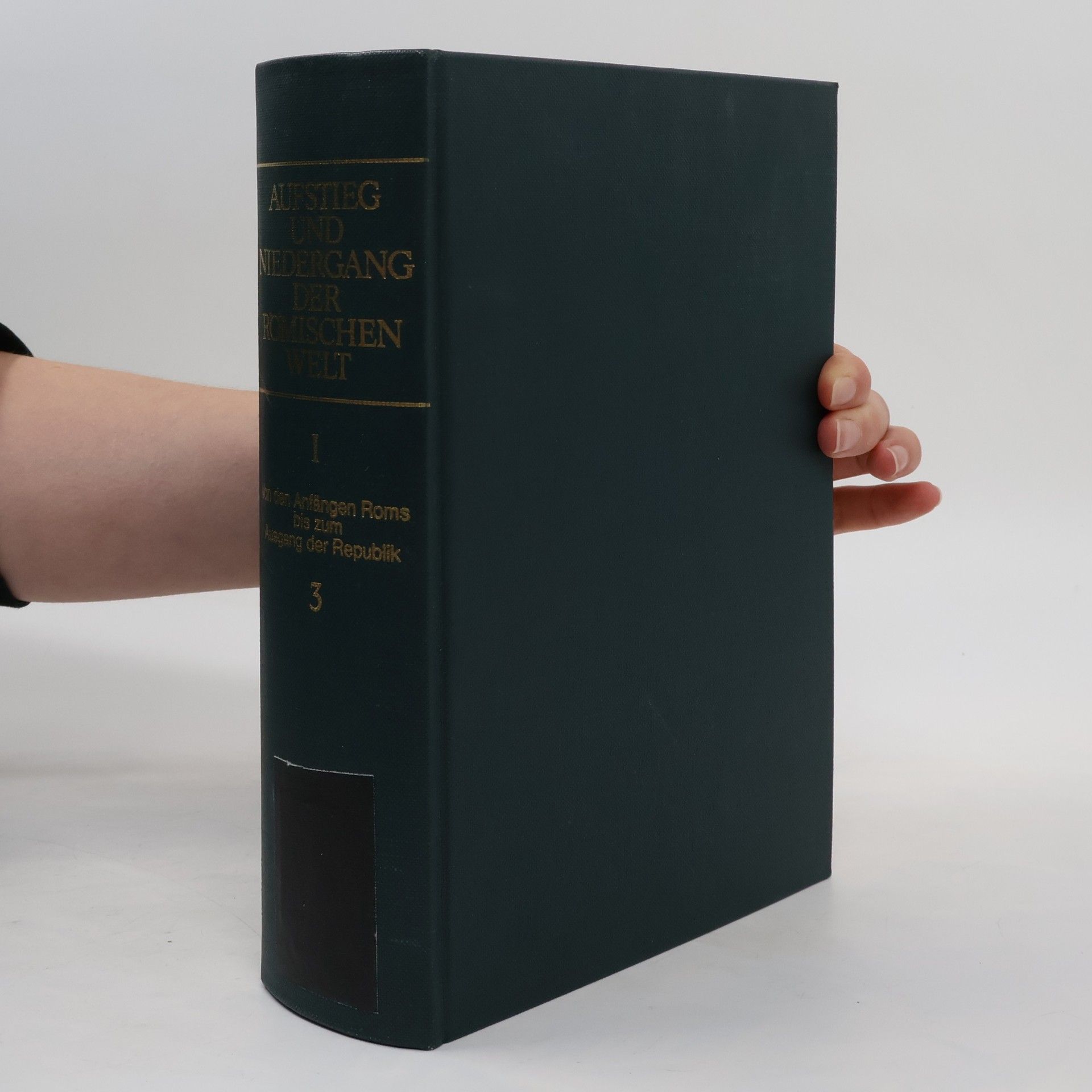 Hildegard Temporini Aufstieg und Niedergang der römischen Welt 1