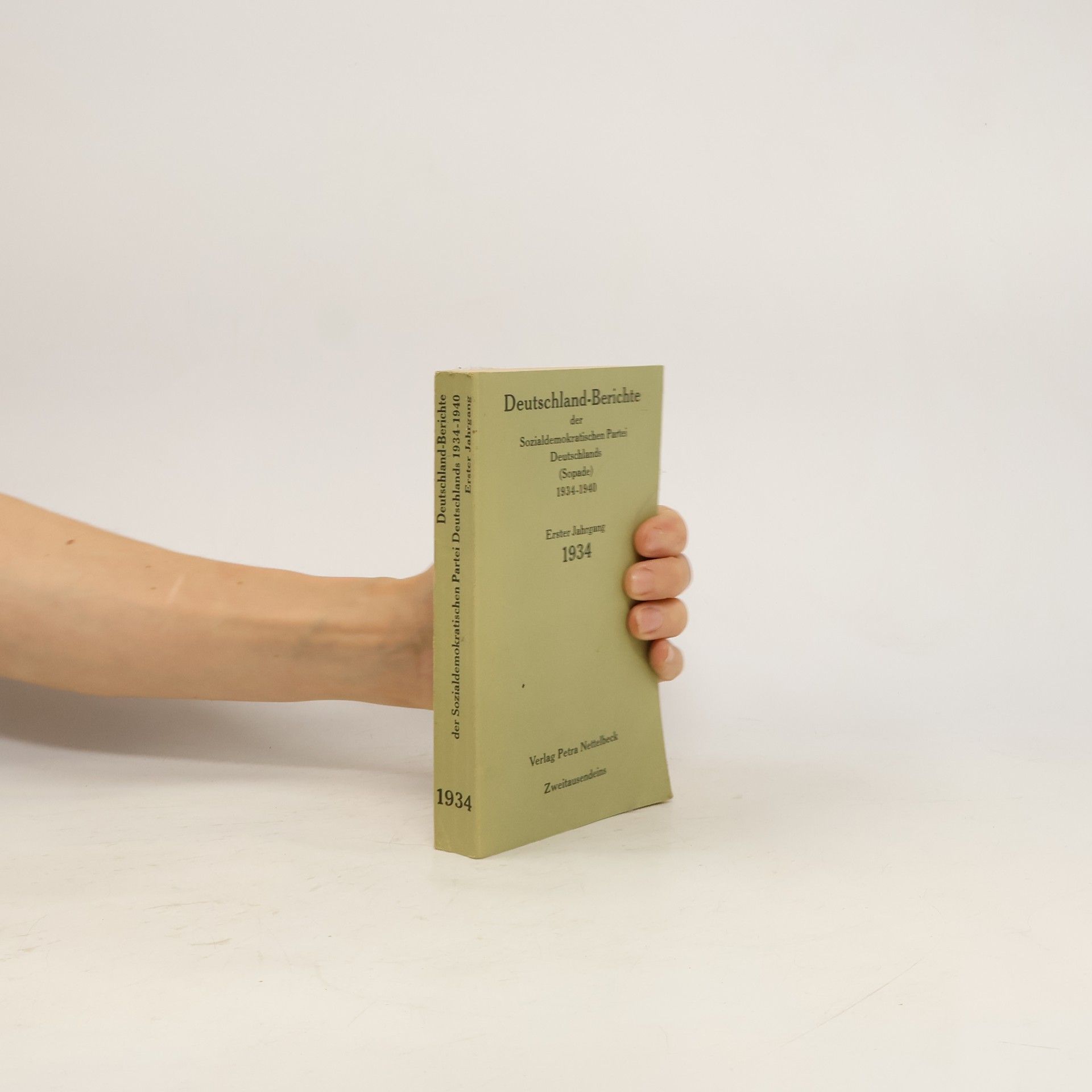 Autorenkollektiv Deutschland-Berichte der Sozialdemokratischen Partei Deutschlands (Sopade) 1934-1940