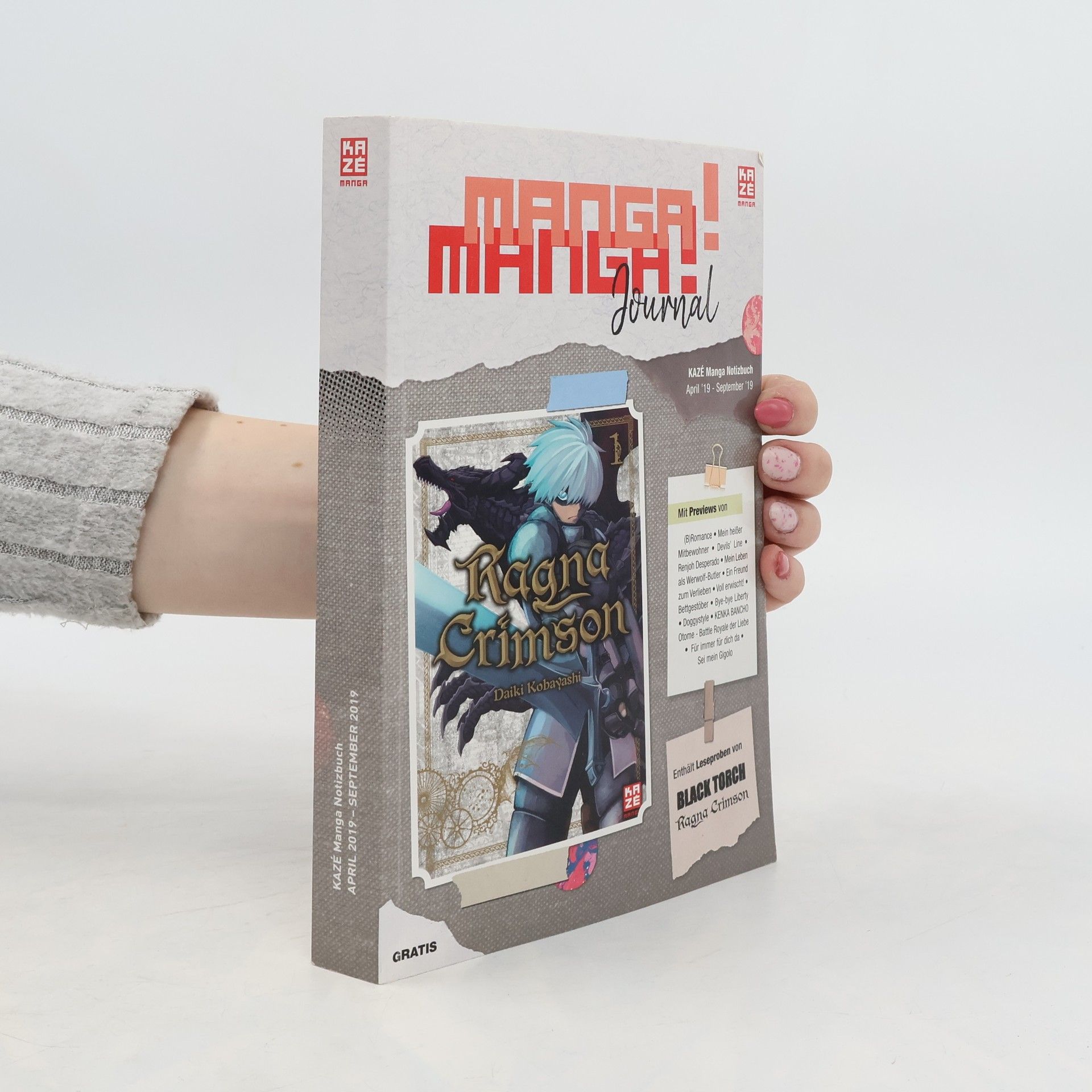 Collectif d'auteurs Manga! Manga! Journal. April - September 2019