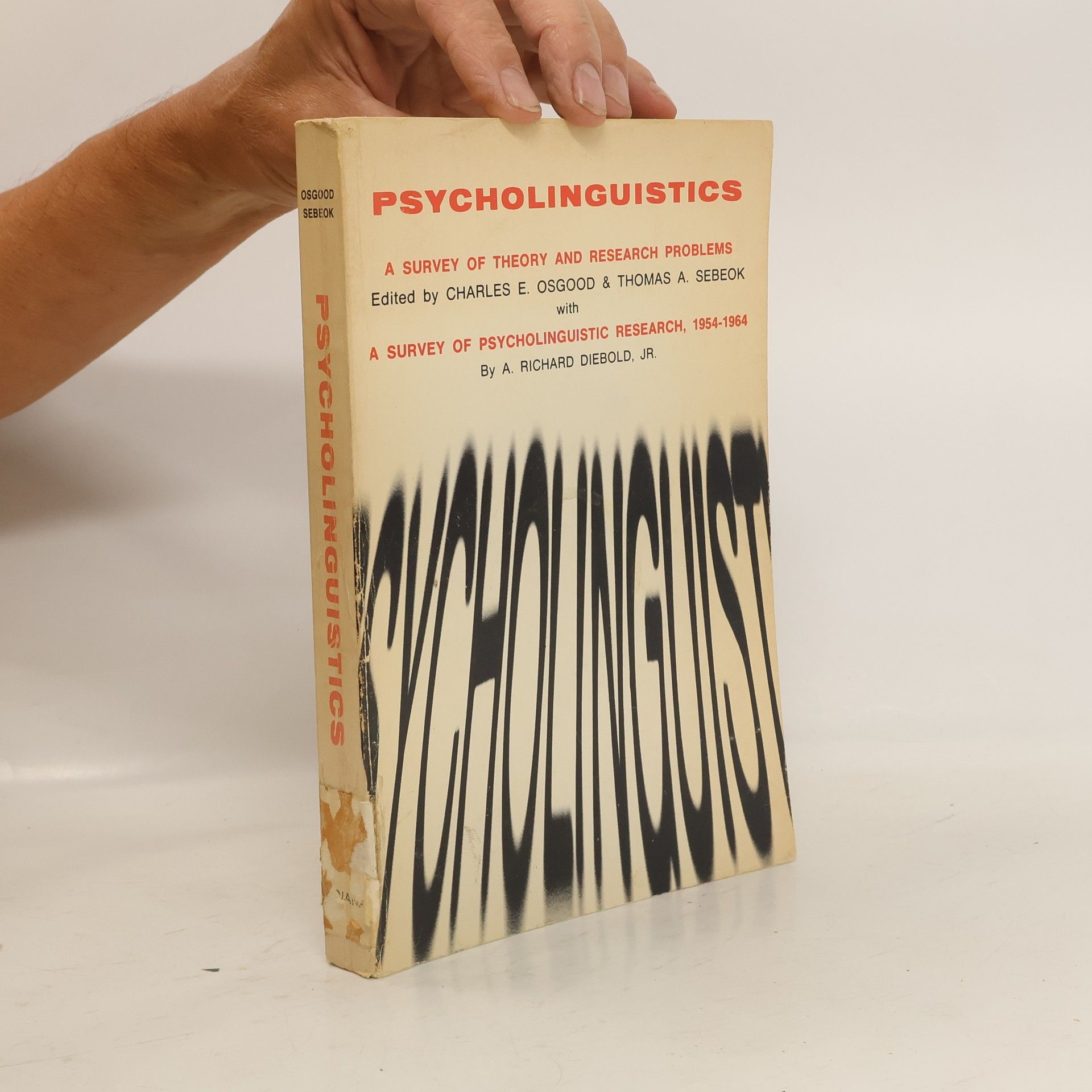 Ricard Diebold Psycholinguistics