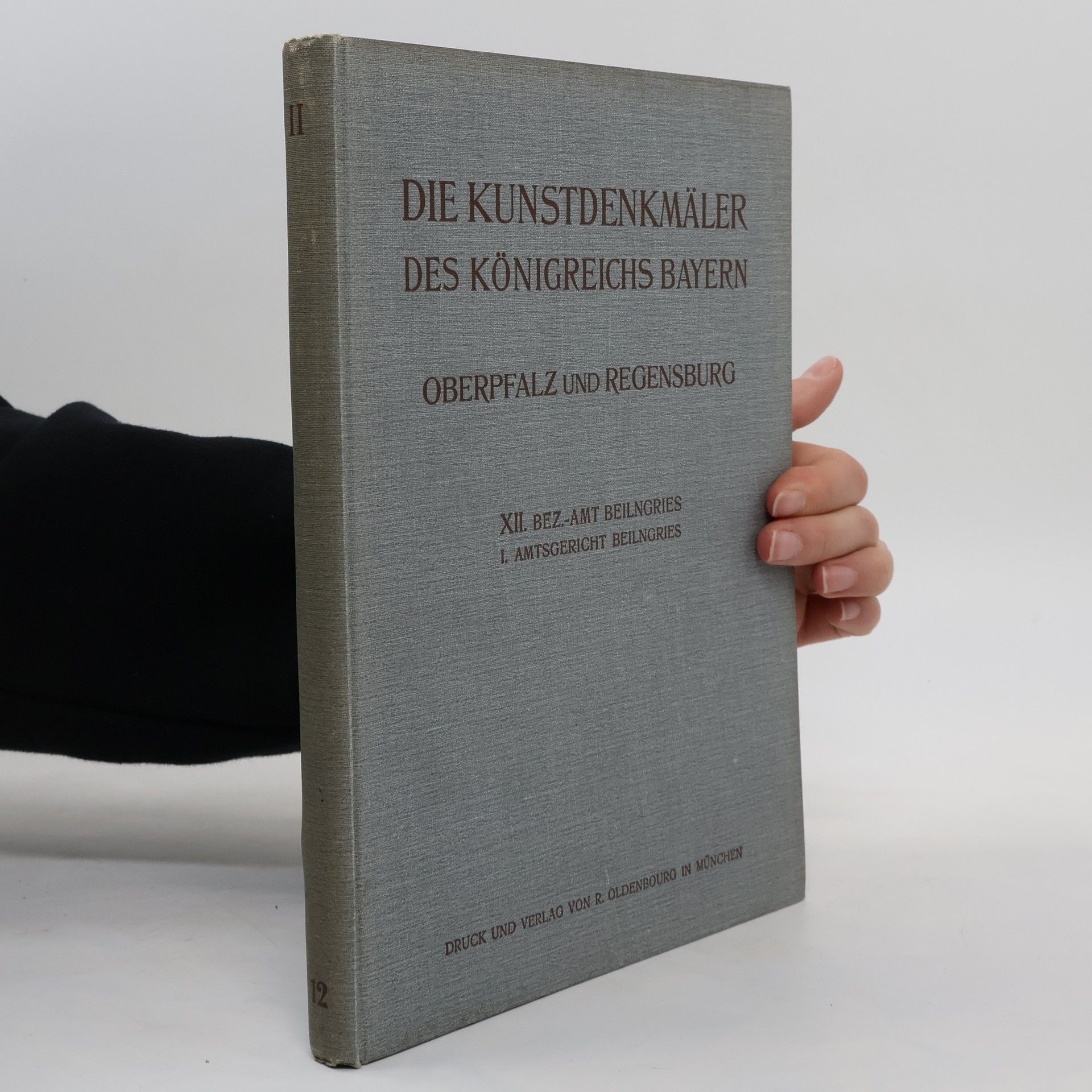 Friedrich Hermann Hofmann Die Kunstdenkmäler der Königreichs Bayern