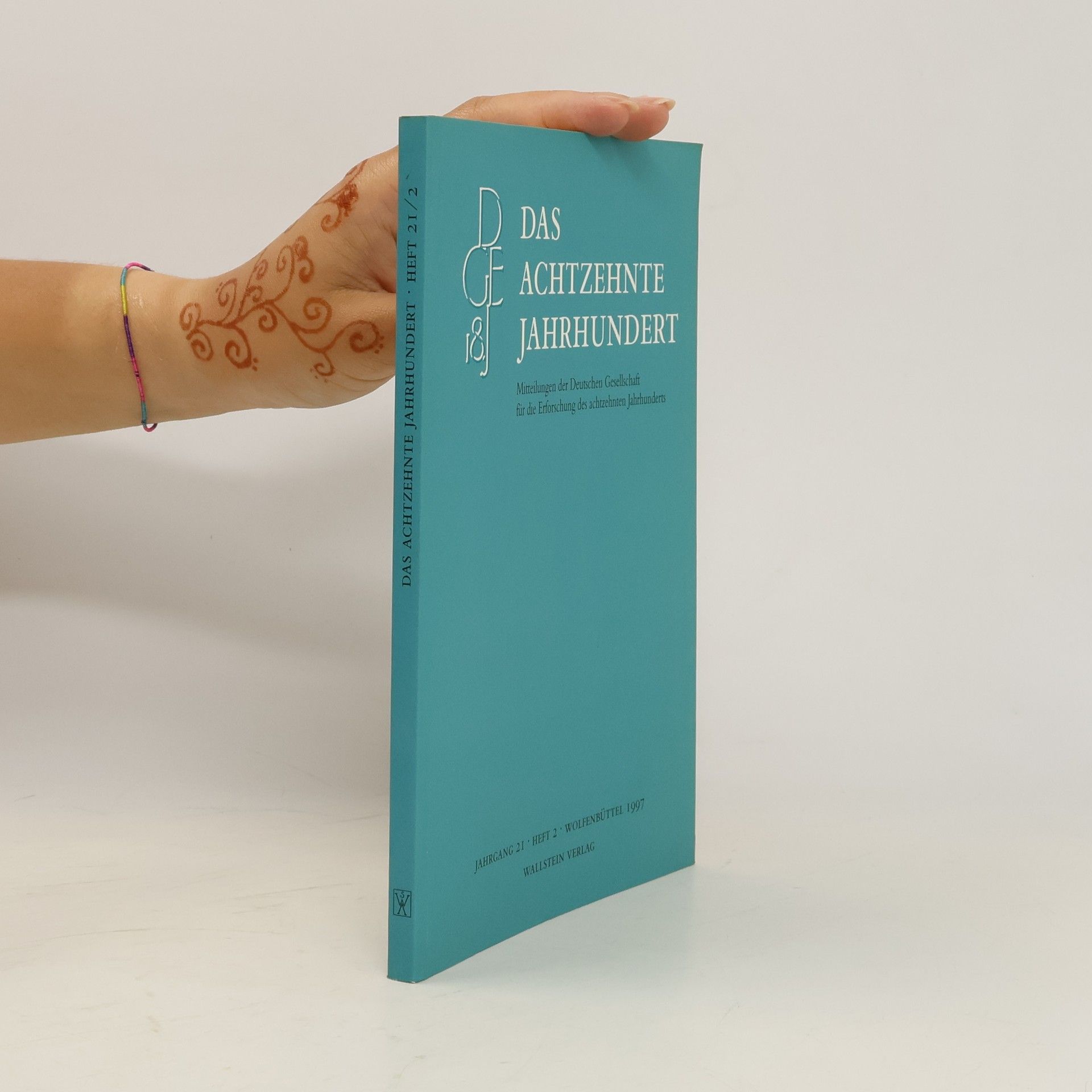 Johannes Wallmann Das achtzehnte Jahrhundert