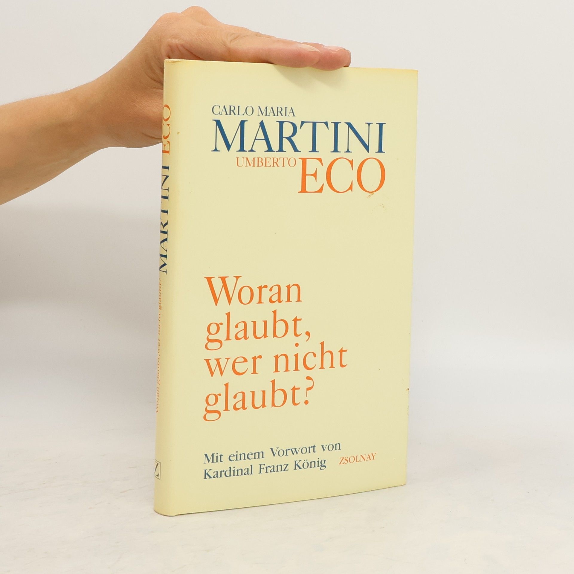 Umberto Eco Woran glaubt, wer nicht glaubt?