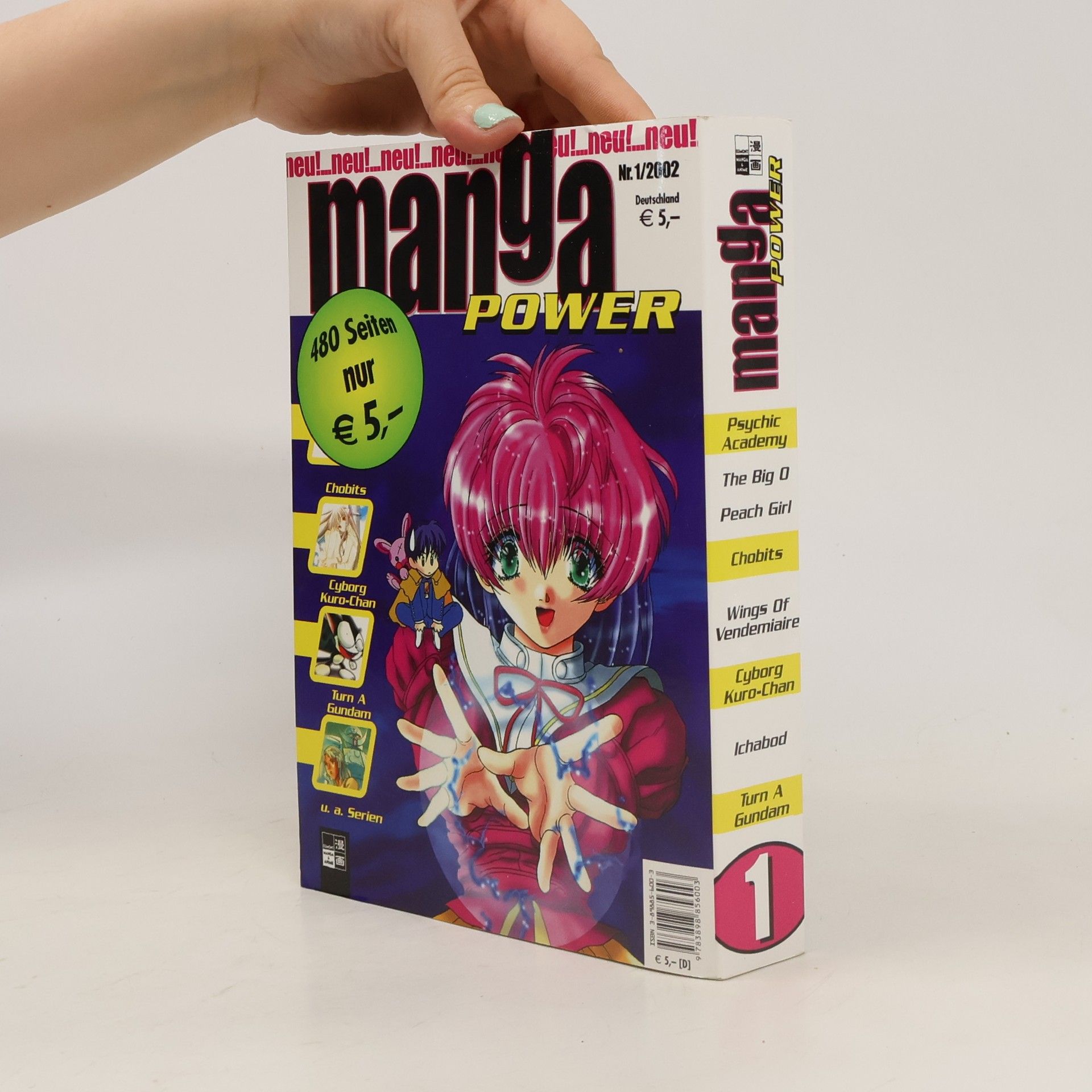 Autorenkollektiv Manga Power. Bd.1. Chobits, Cyborg Kuro-Chan, Turn A Gundam u. a. Serien