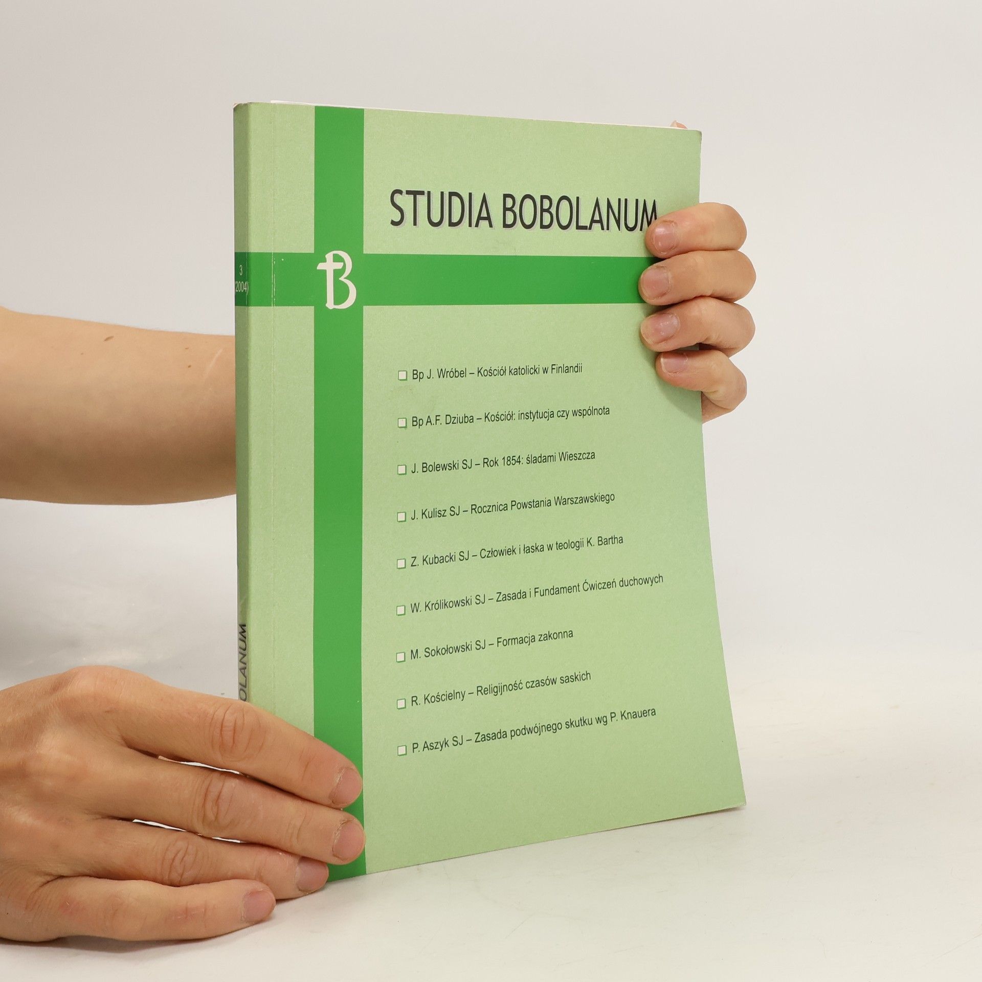 Collectif d'auteurs Studia Bobolanum 3/2004