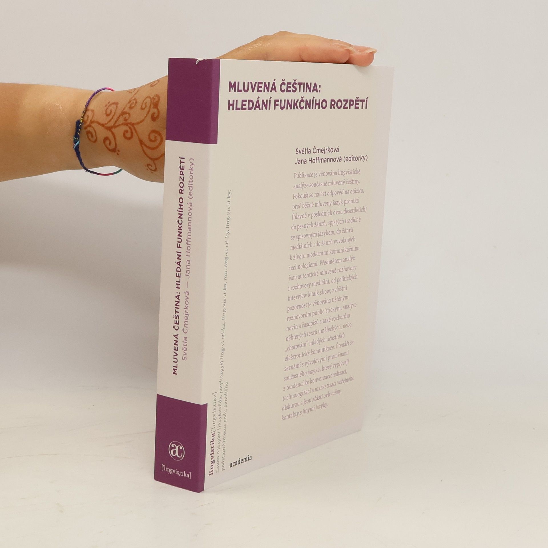 Světla Čmejrková Mluvená čeština