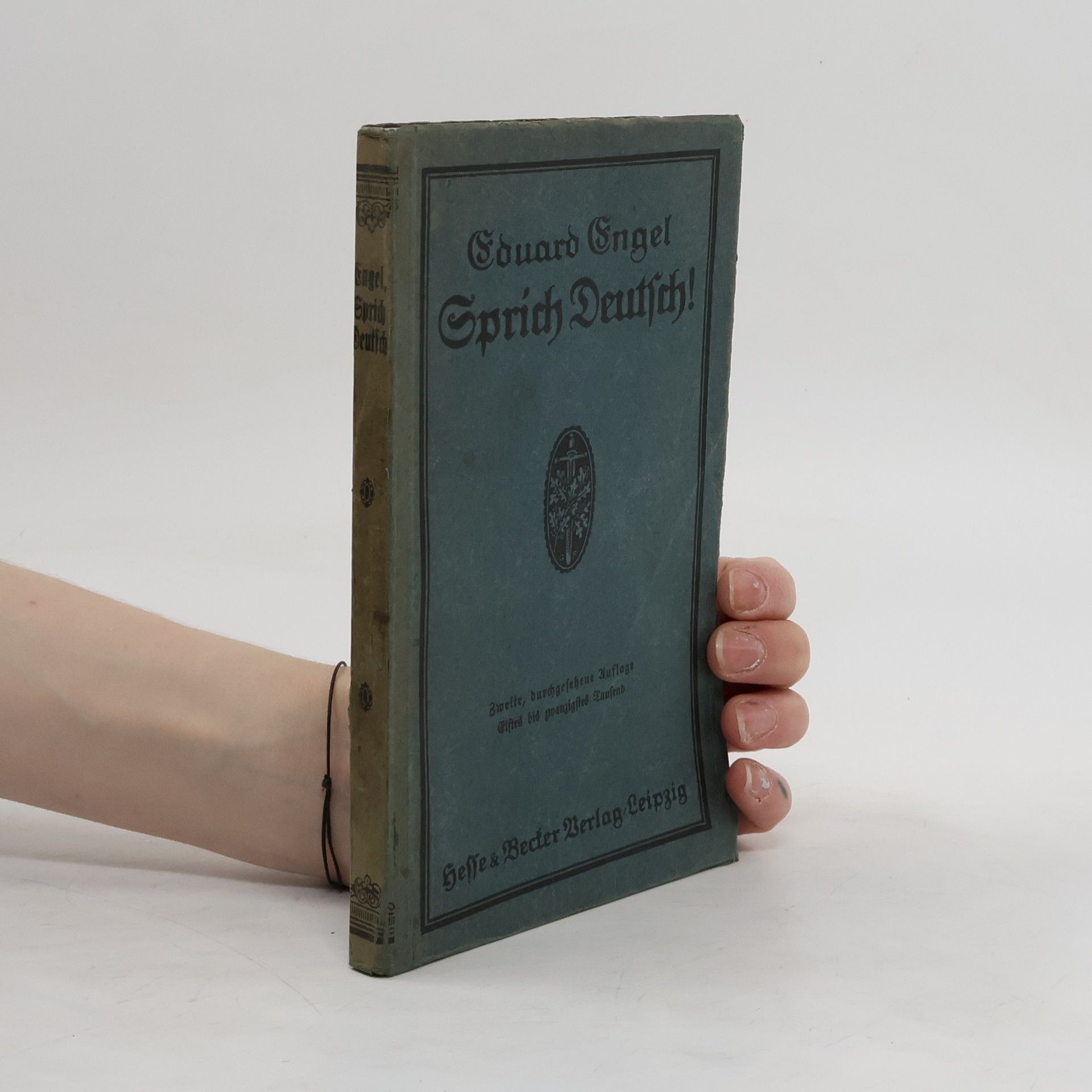 Eduard Engel Sprich Deutsch!