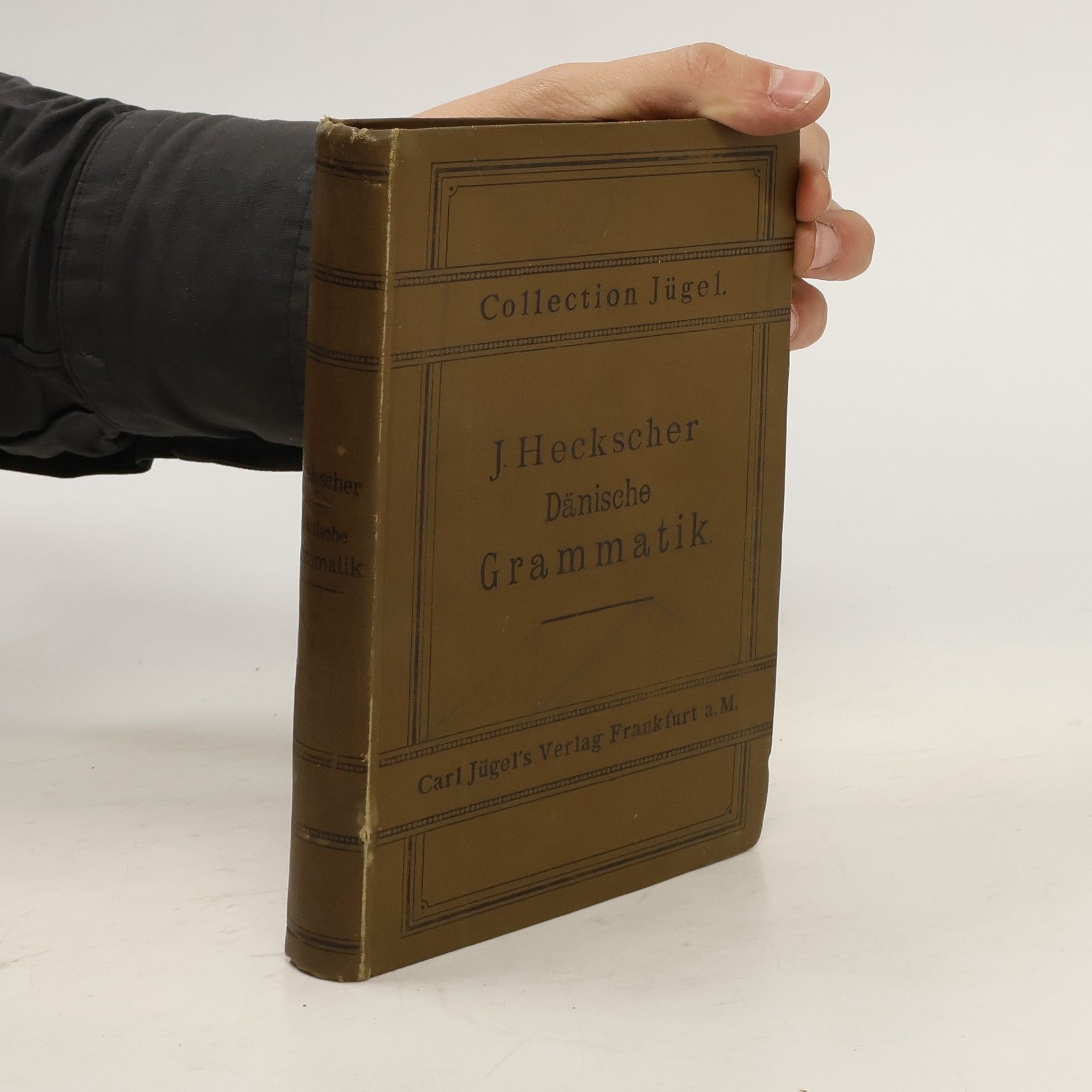 Julius Heckscher Dänische Grammatik