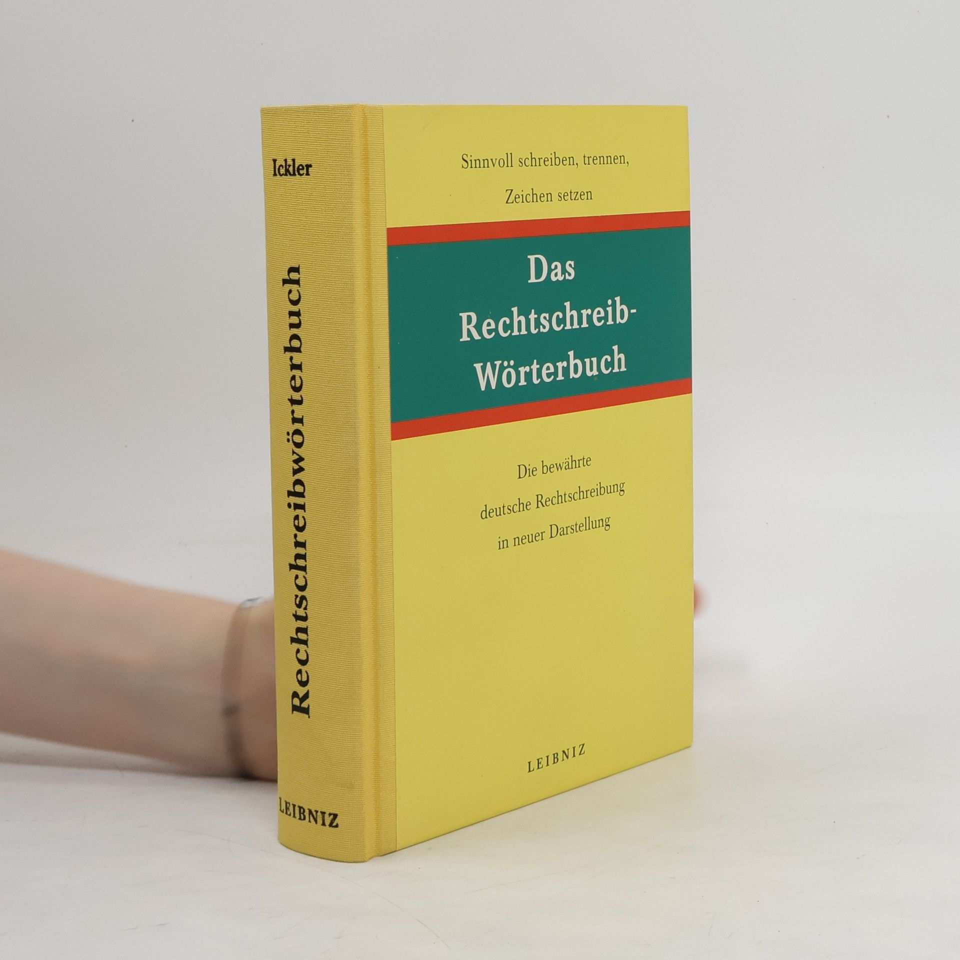 Theodor Ickler Das Rechtschreibwörterbuch