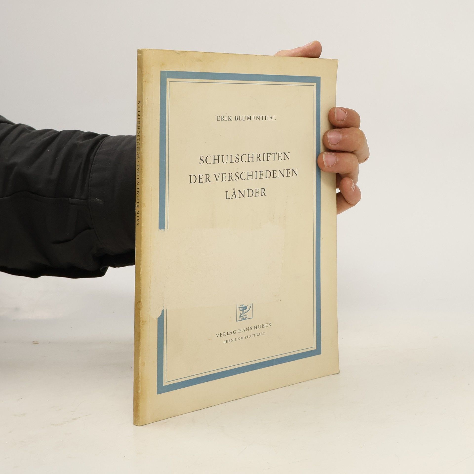 Erik Blumenthal Schulschriften der verschiedenen Länder