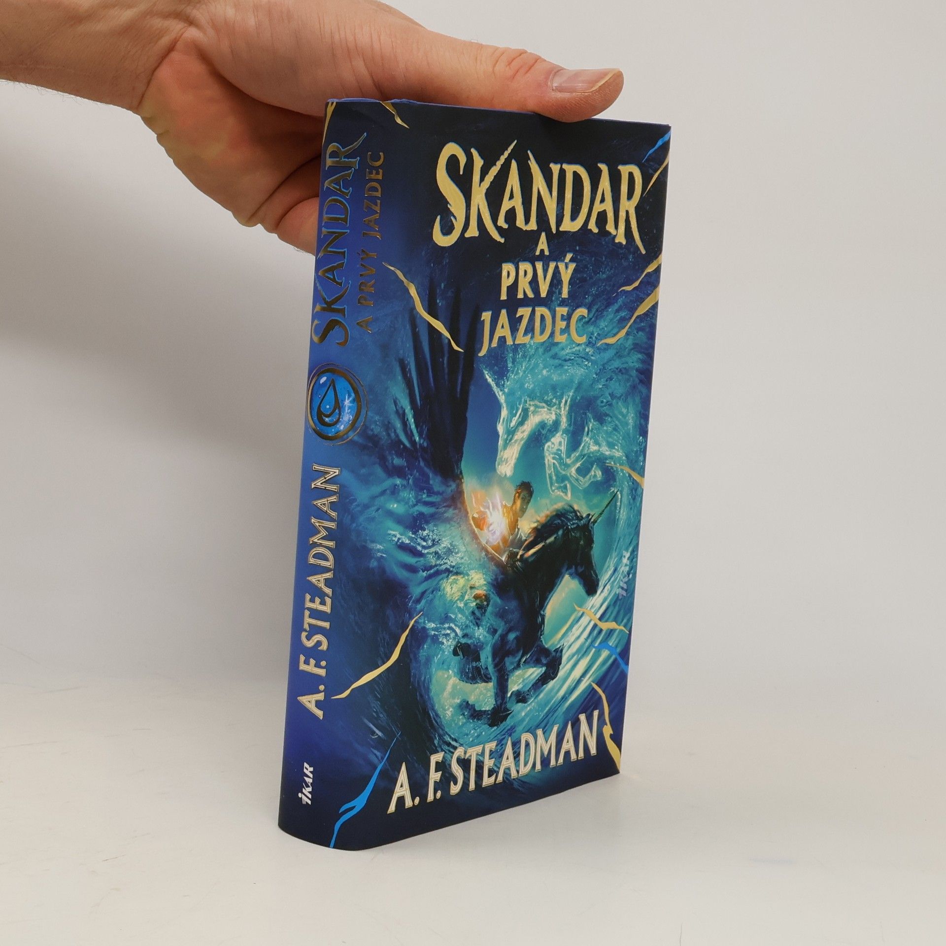 A. F. Steadman Skandar a prvý jazdec
