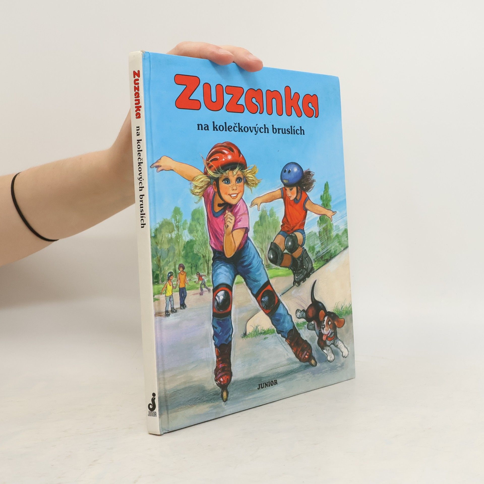 Alena Špačková Zuzanka na kolečkových bruslích