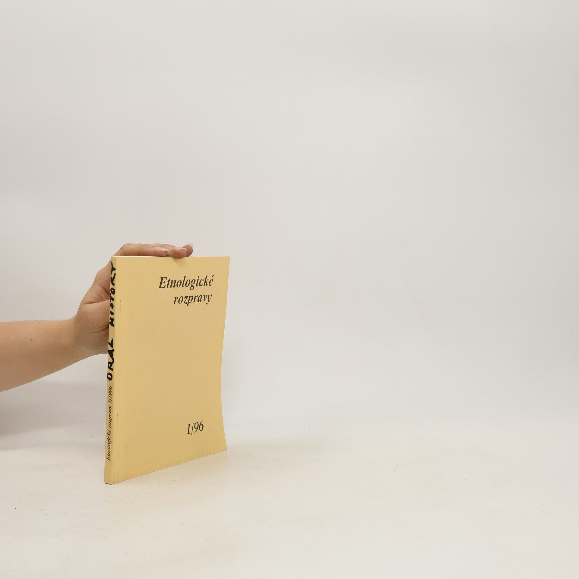 Collectif d'auteurs Etnologické rozpravy 1/96
