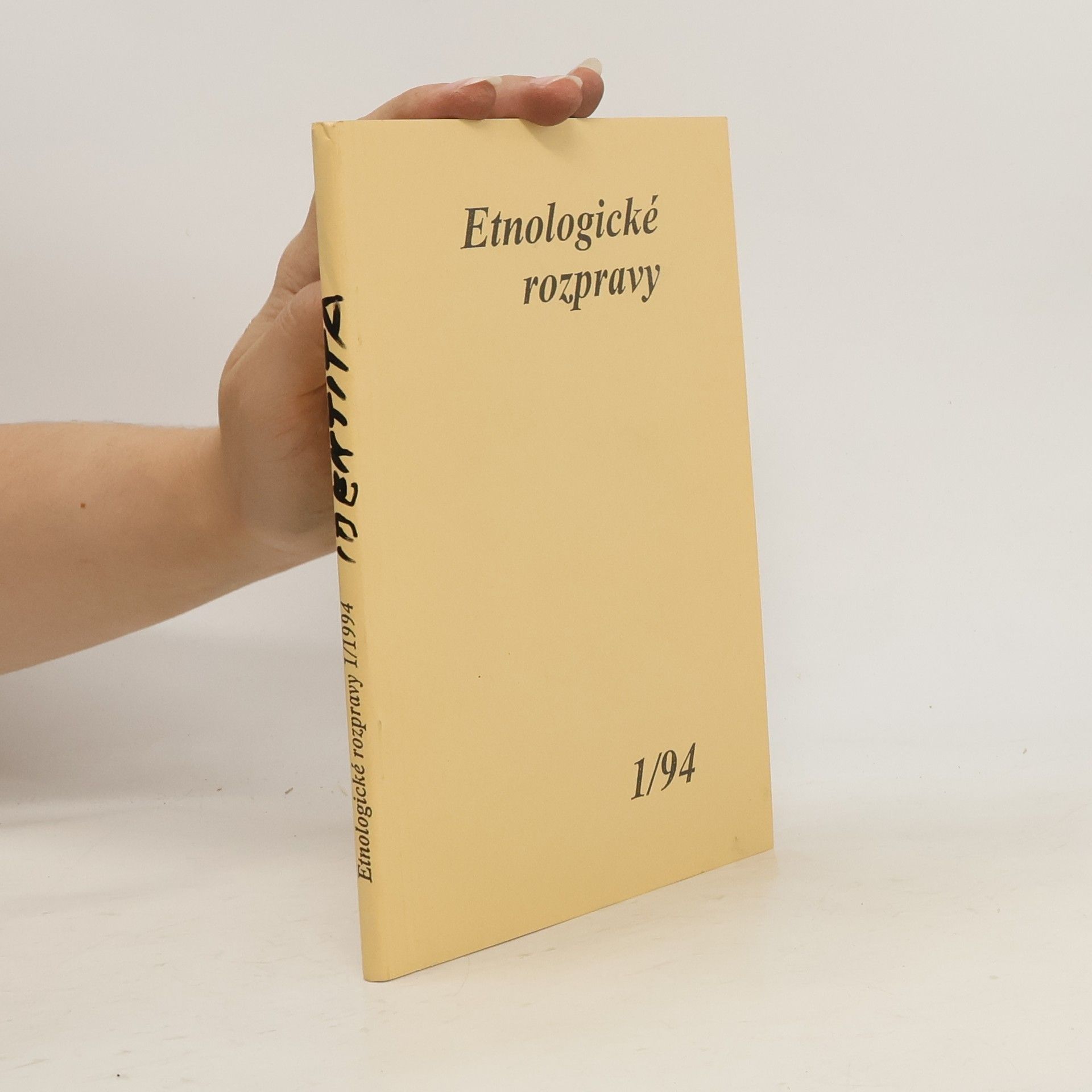 Collectif d'auteurs Etnologické rozpravy 1/94