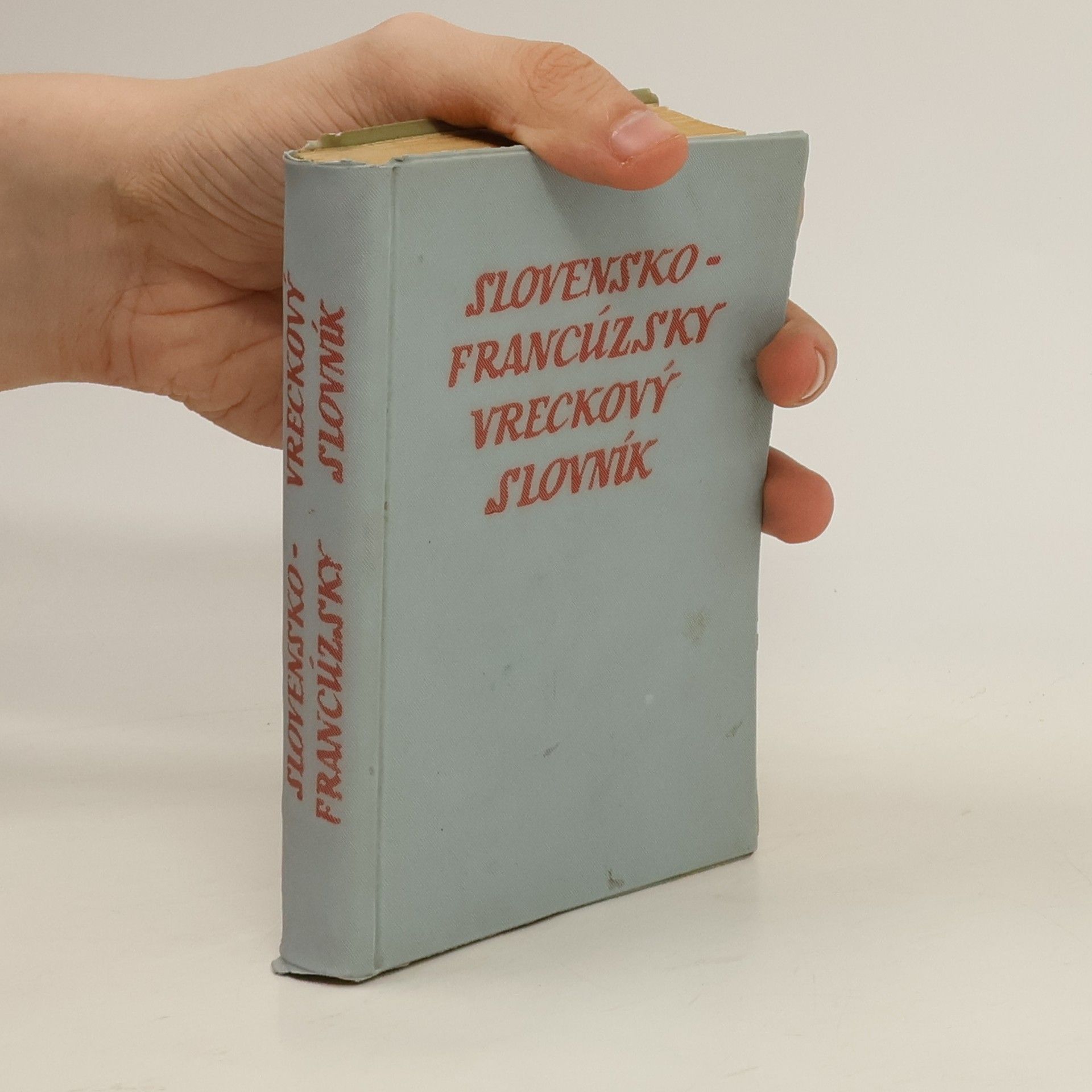 Ondrej Hrčka Slovensko – francúzsky vreckový slovník