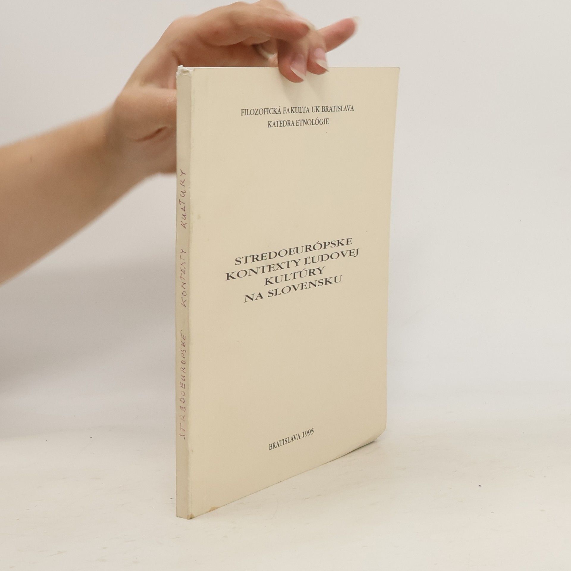 Autorenkollektiv Stredoeurópske kontexty ľudovej kultúry na Slovensku