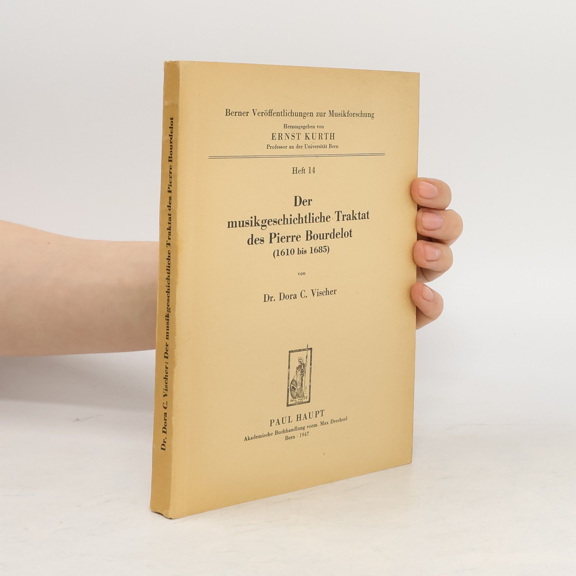 Dora Christiane Vischer Der musikgeschichtliche Traktat des Pierre Bourdelot, 1610 bis 1685
