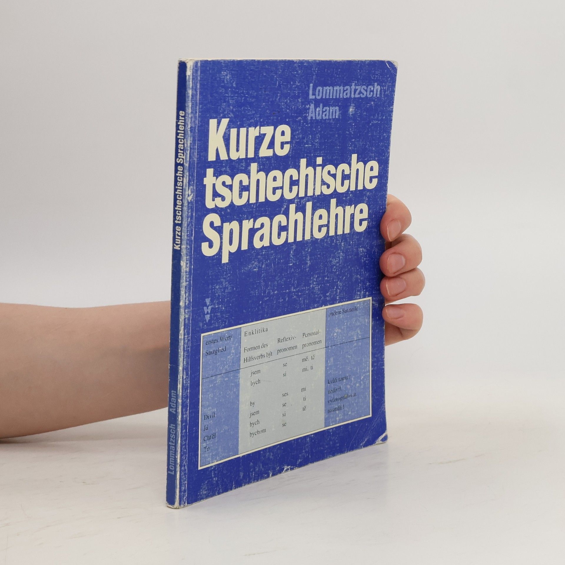 Bohdana Lommatzsch Kurze tschechische Sprachlehre
