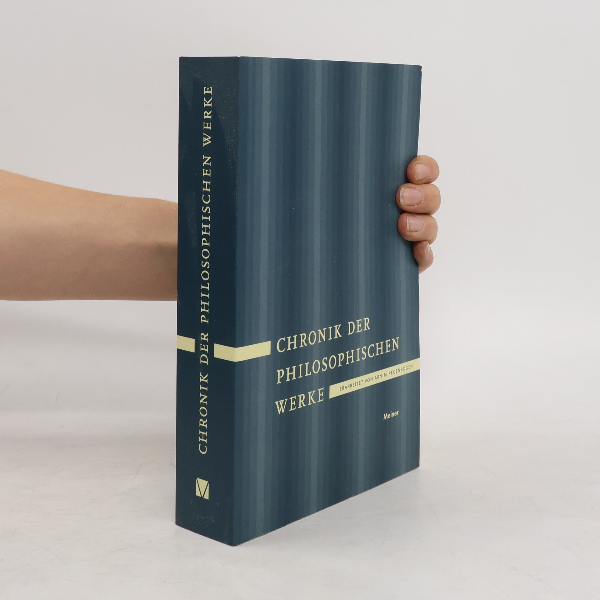 Arnim Regenbogen Chronik der philosophischen Werke