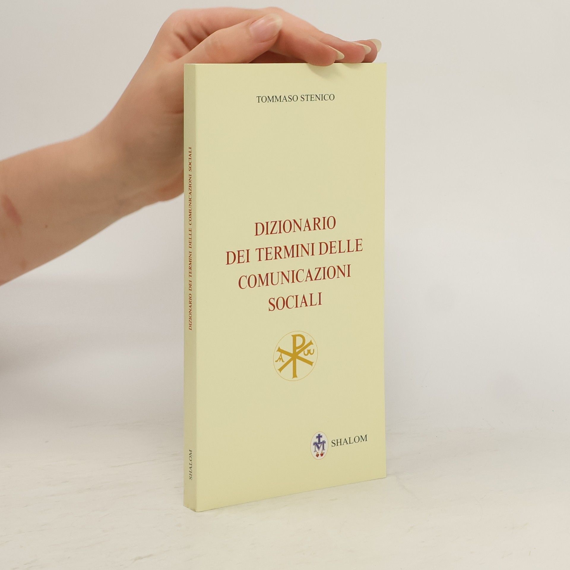 Tommaso Stenico Dizionario dei termini delle comunicazioni sociali