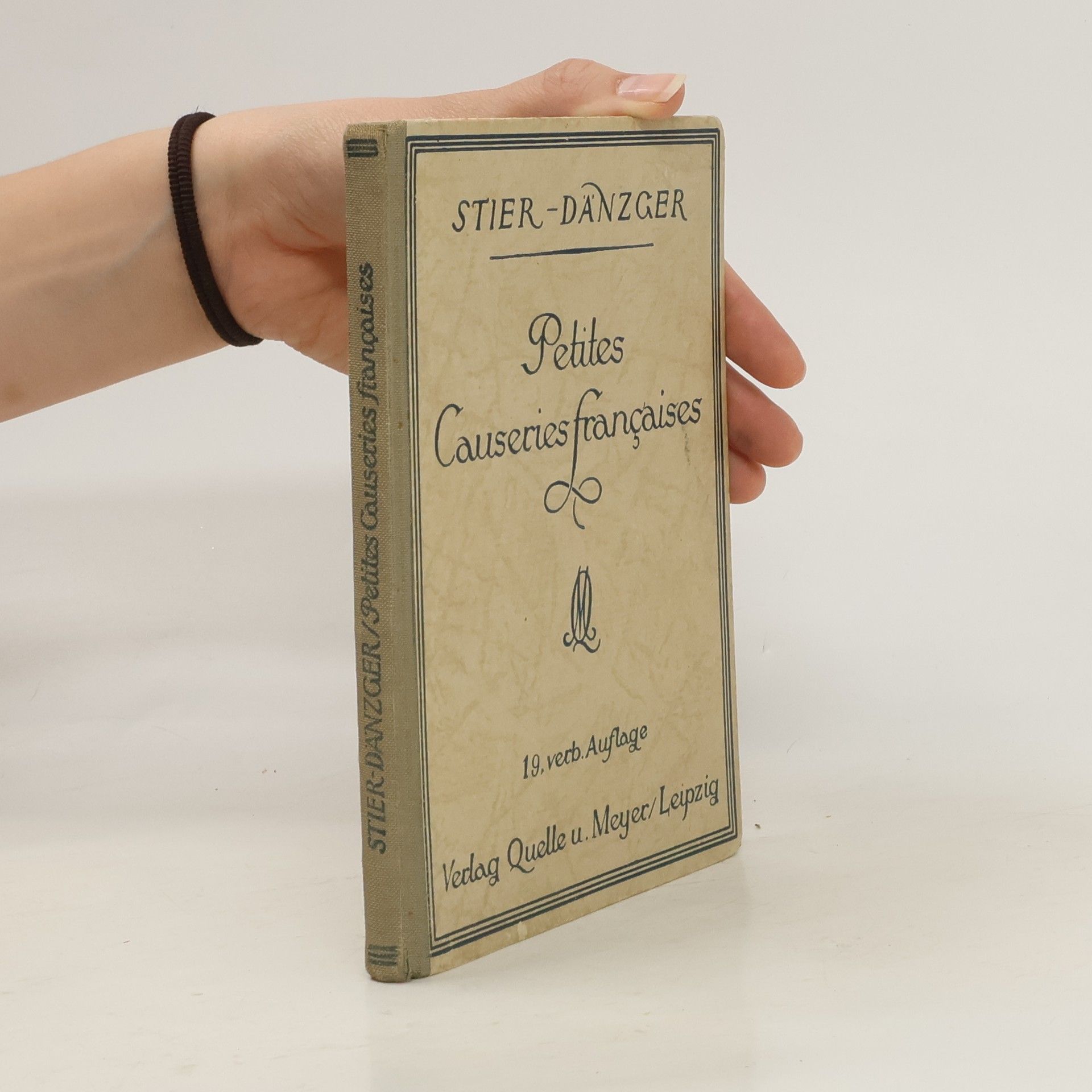 Georg Stier  Petites causeries françaises