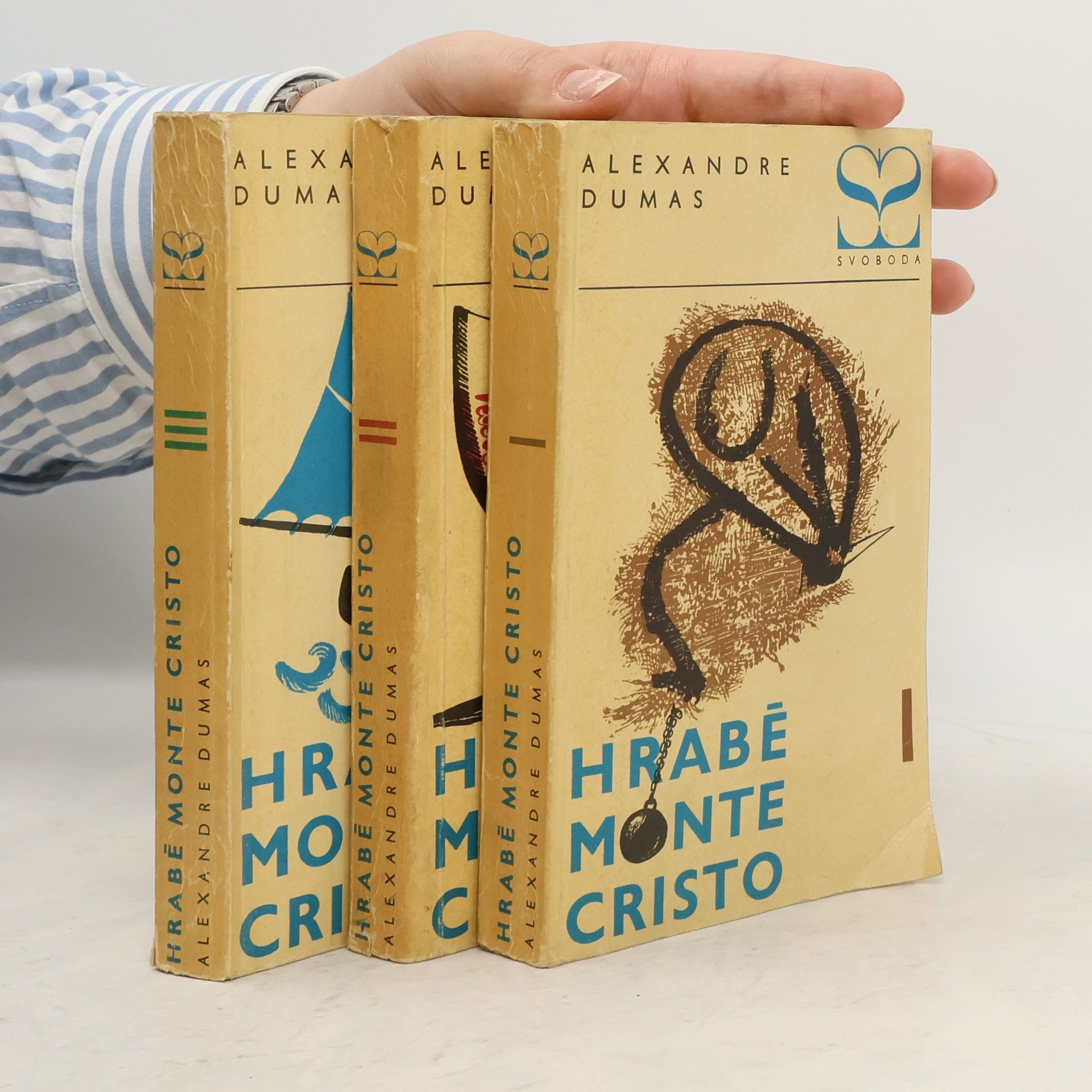 Alexandre Dumas starší Hrabě Monte Cristo I-III