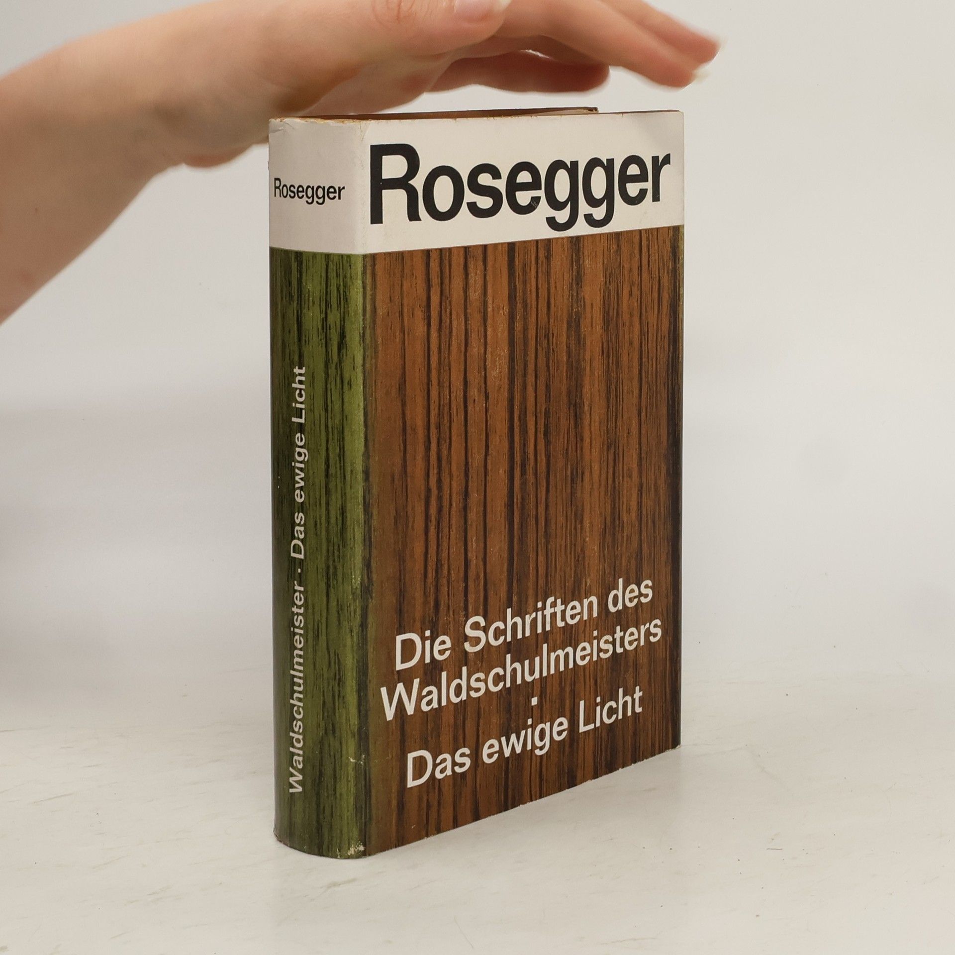 Peter Rosegger Die Schriften des waldschulmeisters. Das ewige licht
